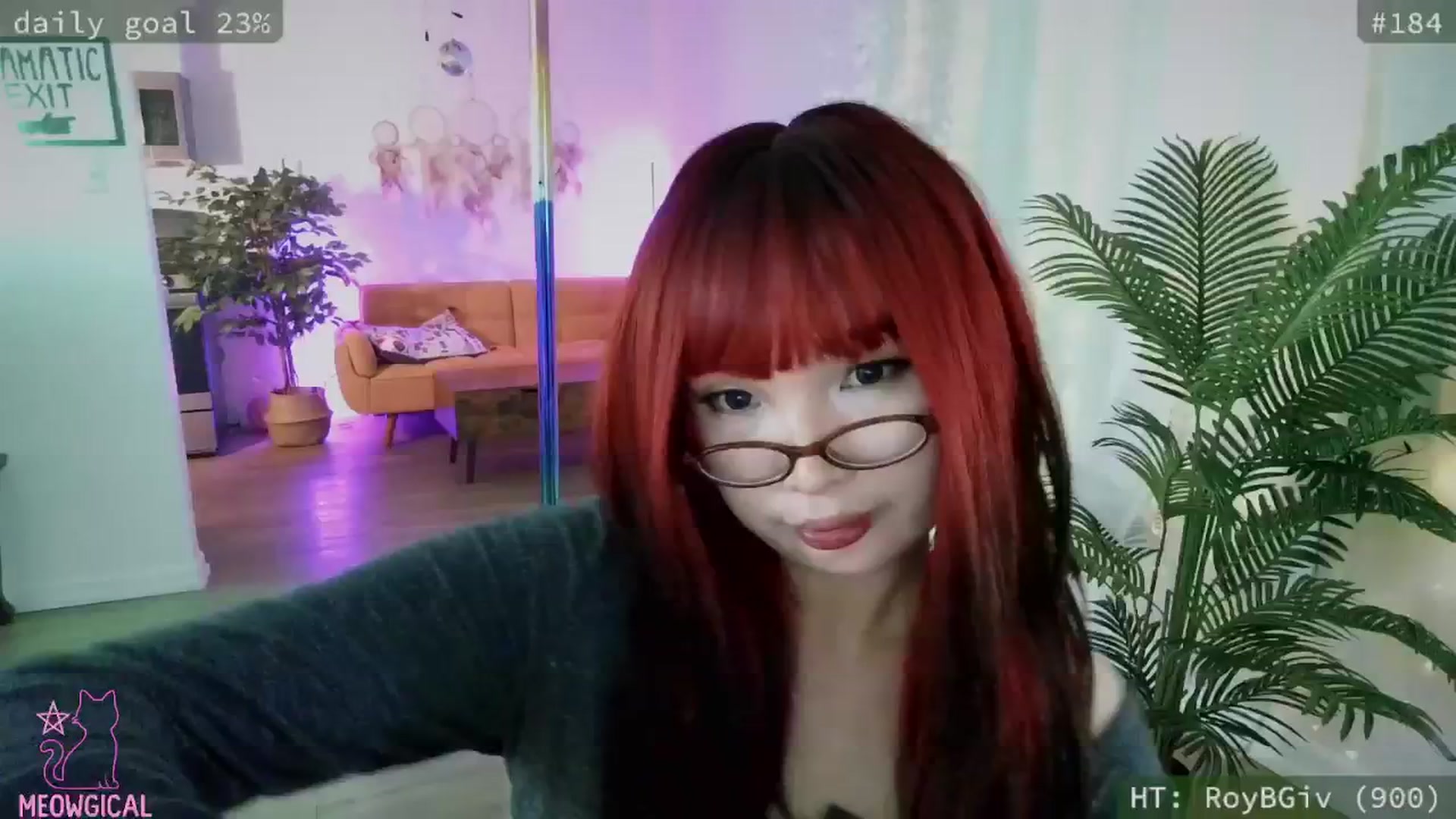 Gallery image thumbnail from meowgical's myfreecams stream on, 10/01/2025, 03:05 image 20 of 20