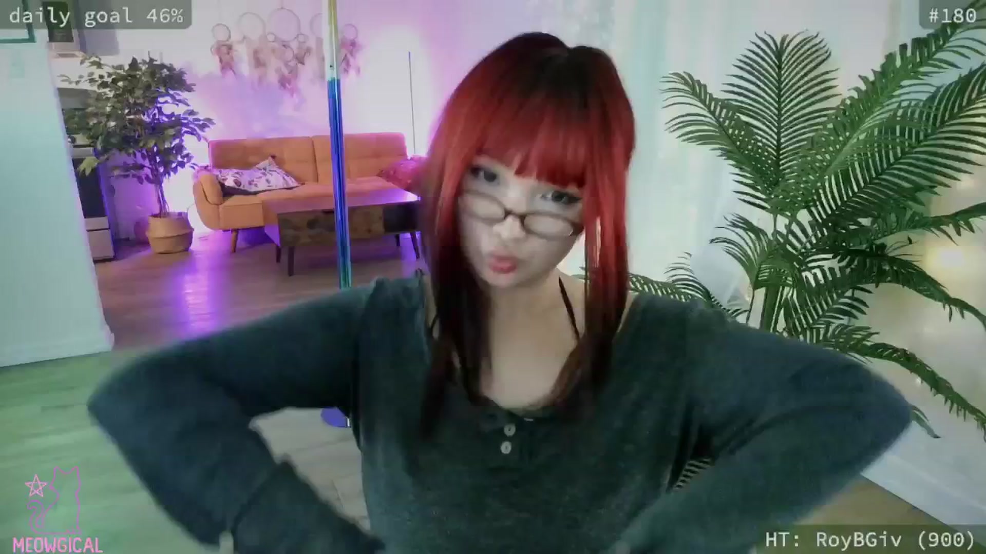 Gallery image thumbnail from meowgical's myfreecams stream on, 10/01/2025, 04:36 image 2 of 20