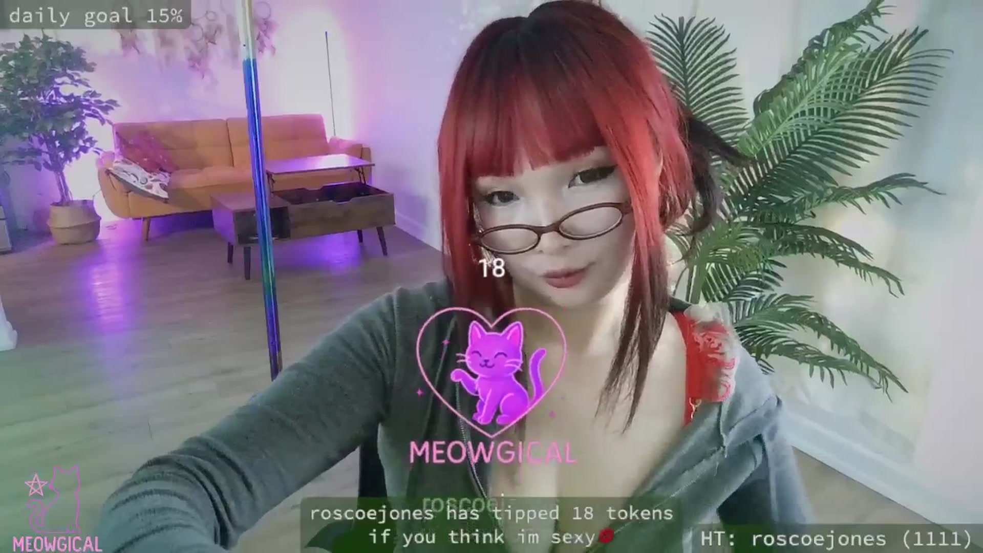 Gallery image thumbnail from meowgical's myfreecams stream on, 10/02/2025, 03:35 image 20 of 20