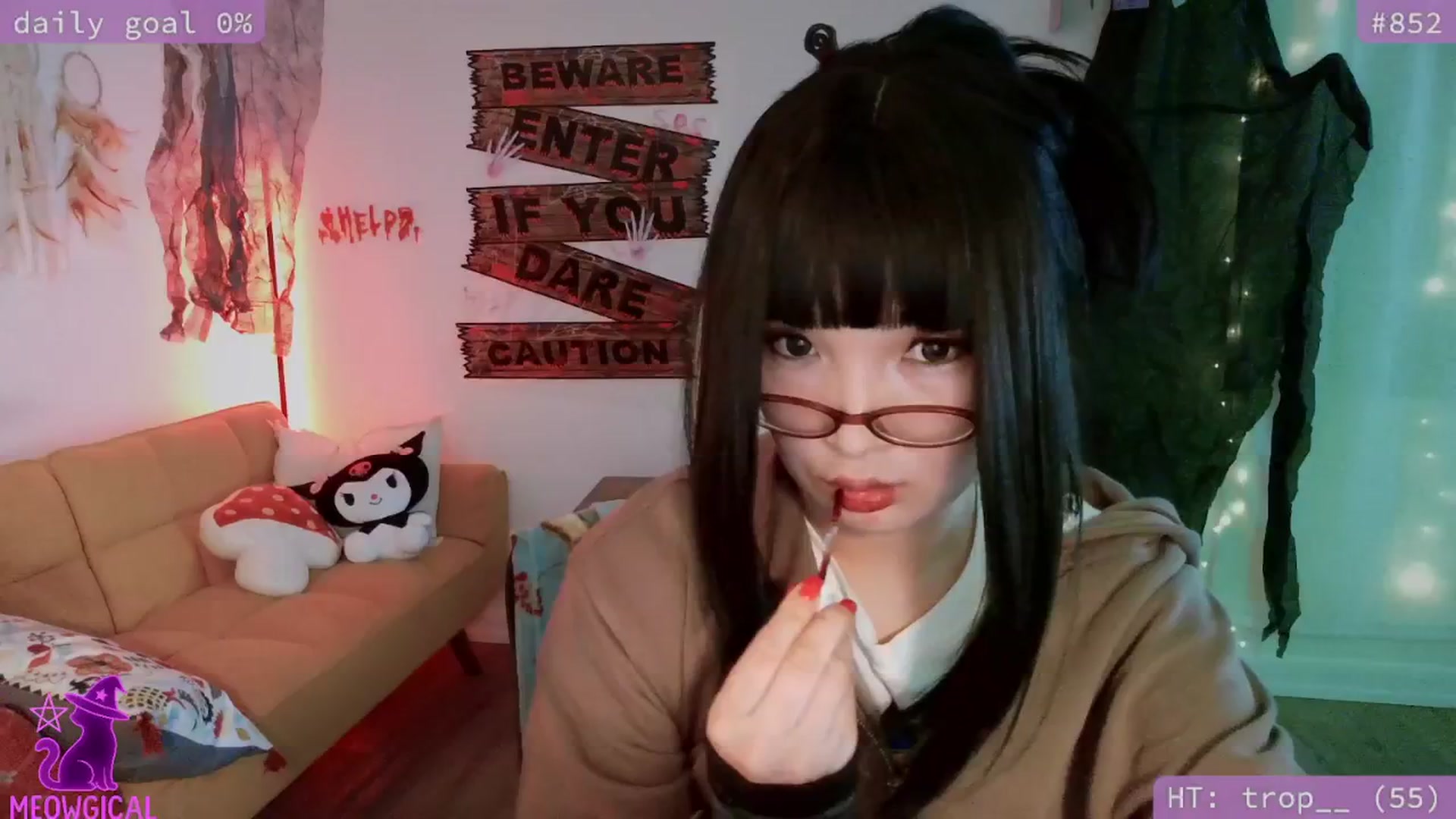 Gallery image thumbnail from meowgical's myfreecams stream on, 10/15/2025, 24:31 image 1 of 20