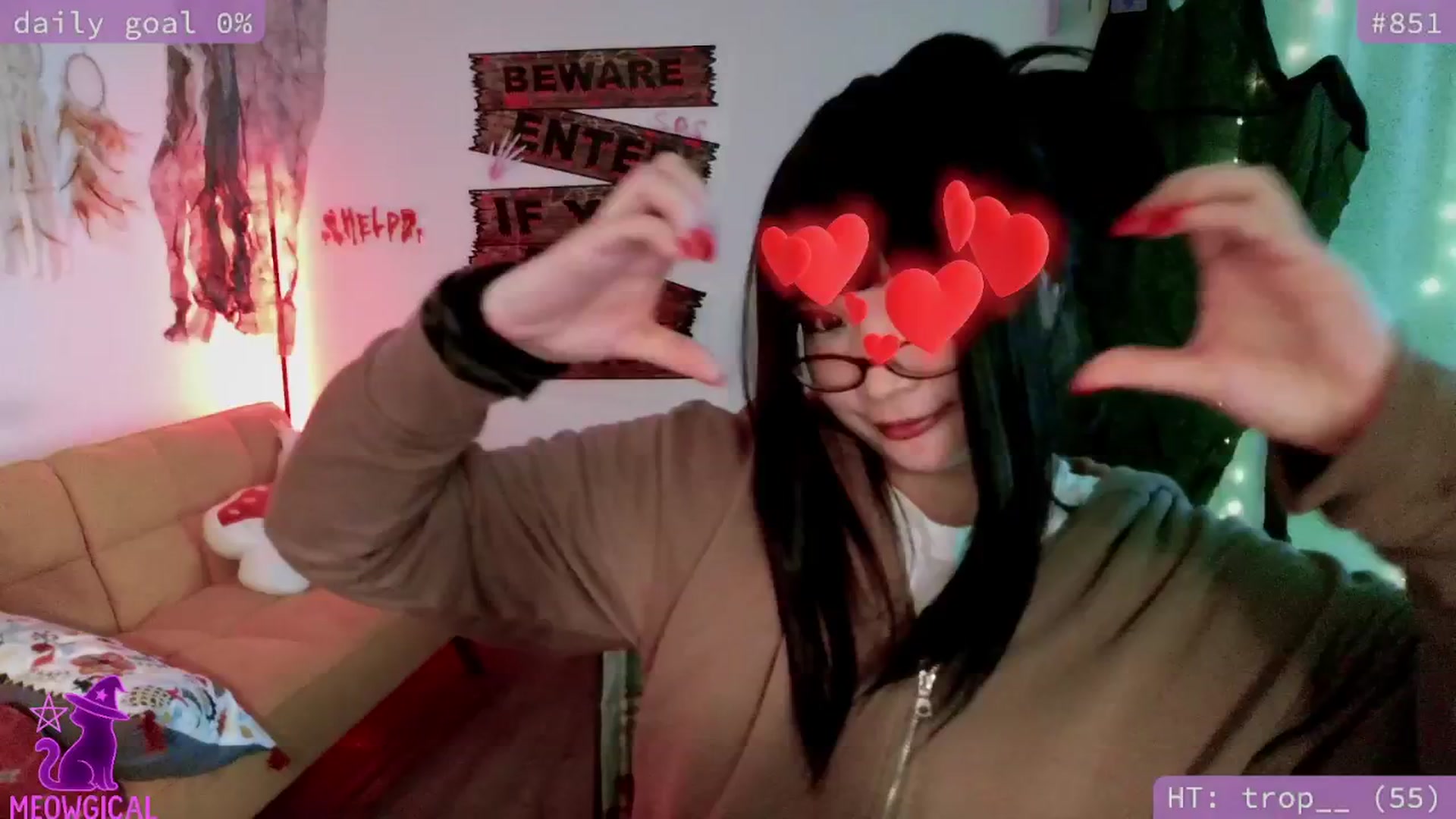 Gallery image thumbnail from meowgical's myfreecams stream on, 10/15/2025, 24:31 image 5 of 20