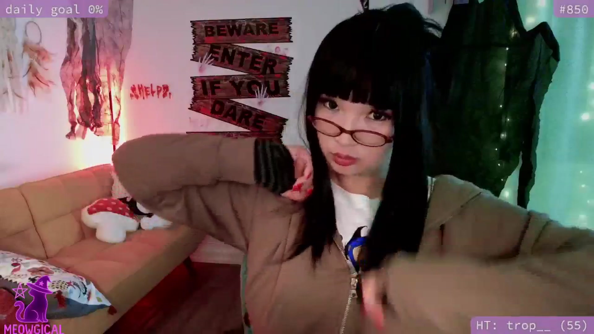 Gallery image thumbnail from meowgical's myfreecams stream on, 10/15/2025, 24:31 image 8 of 20