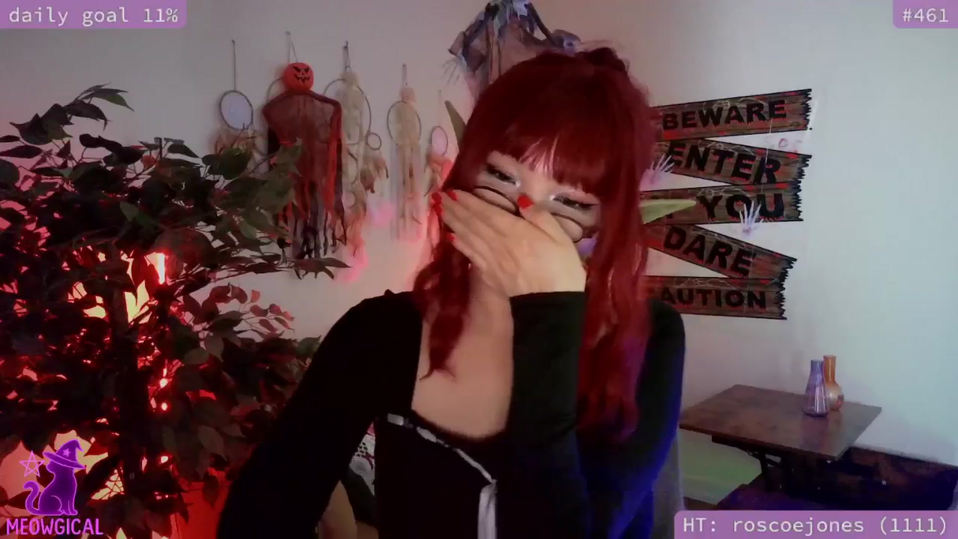 Gallery image thumbnail from meowgical's myfreecams stream on, 10/19/2025, 24:56 image 13 of 20