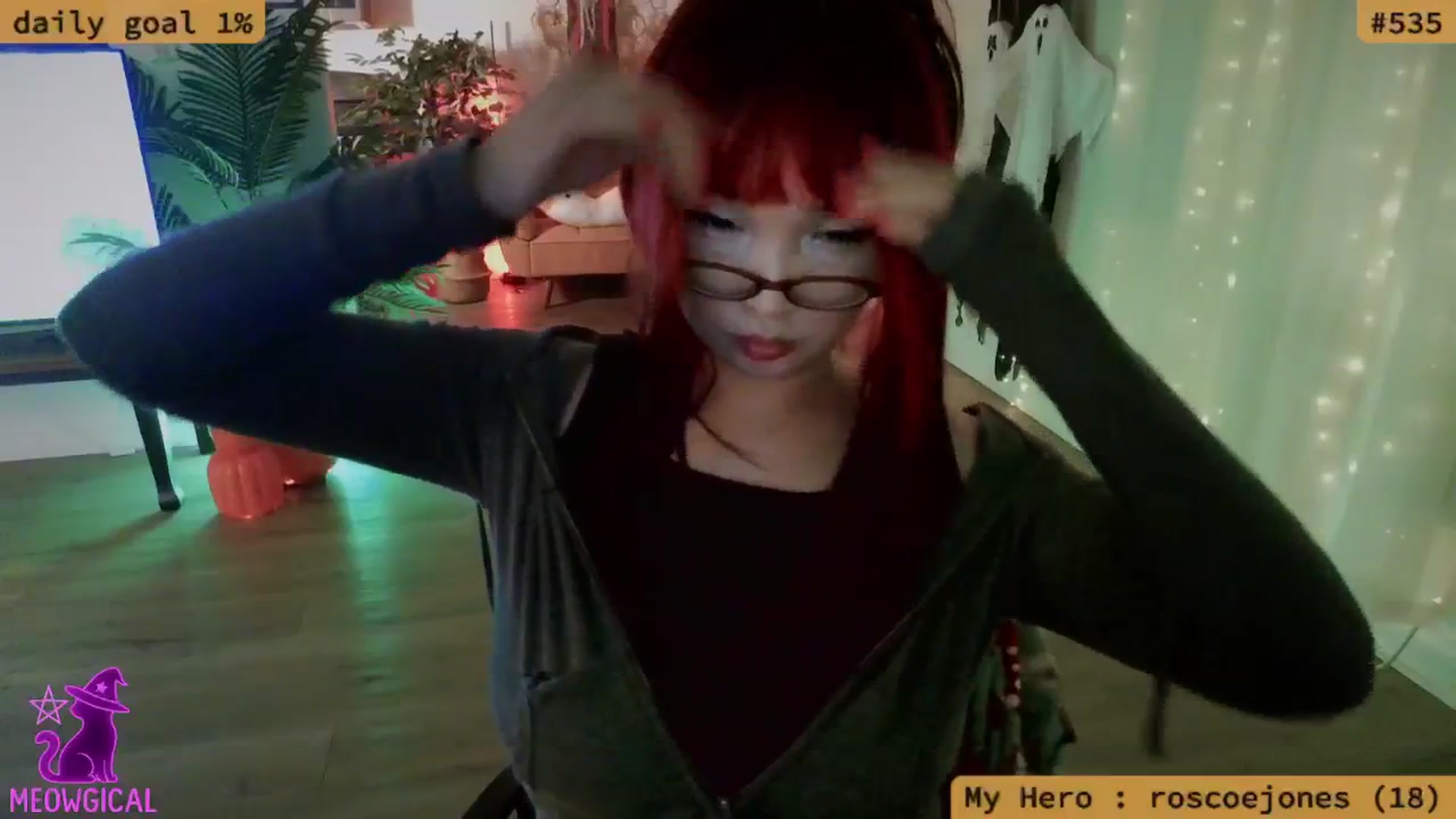 Gallery image thumbnail from meowgical's myfreecams stream on, 10/24/2025, 01:49 image 16 of 20