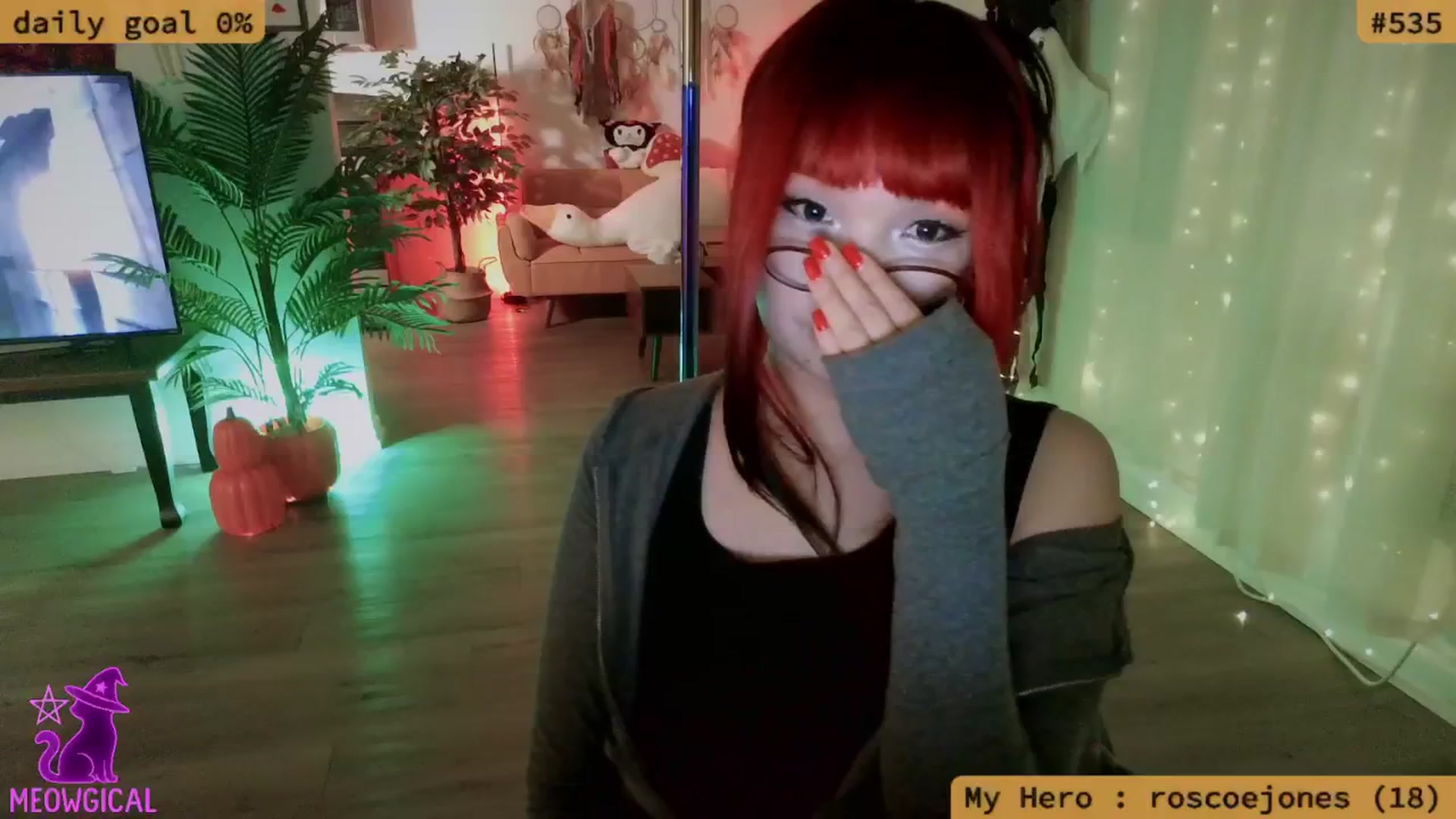Gallery image thumbnail from meowgical's myfreecams stream on, 10/24/2025, 01:49 image 7 of 20