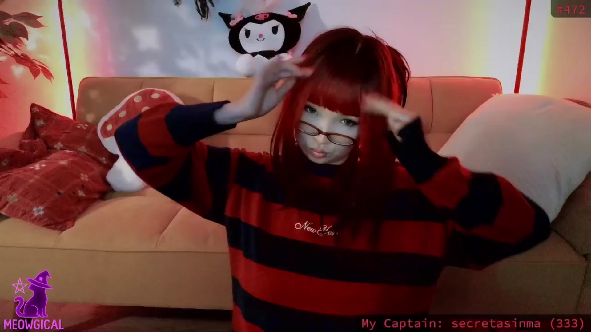 Gallery image thumbnail from meowgical's myfreecams stream on, 10/26/2025, 03:55 image 6 of 20