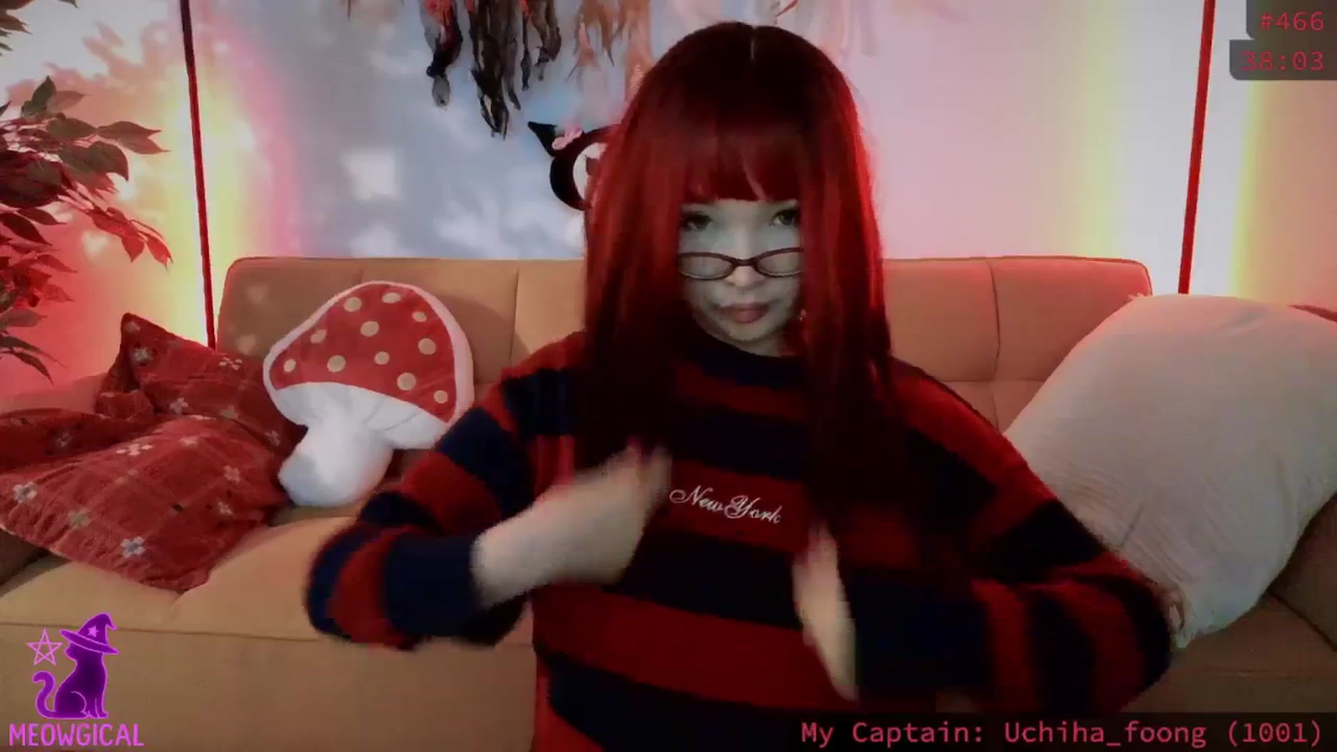 Gallery image thumbnail from meowgical's myfreecams stream on, 10/26/2025, 03:55 image 10 of 20