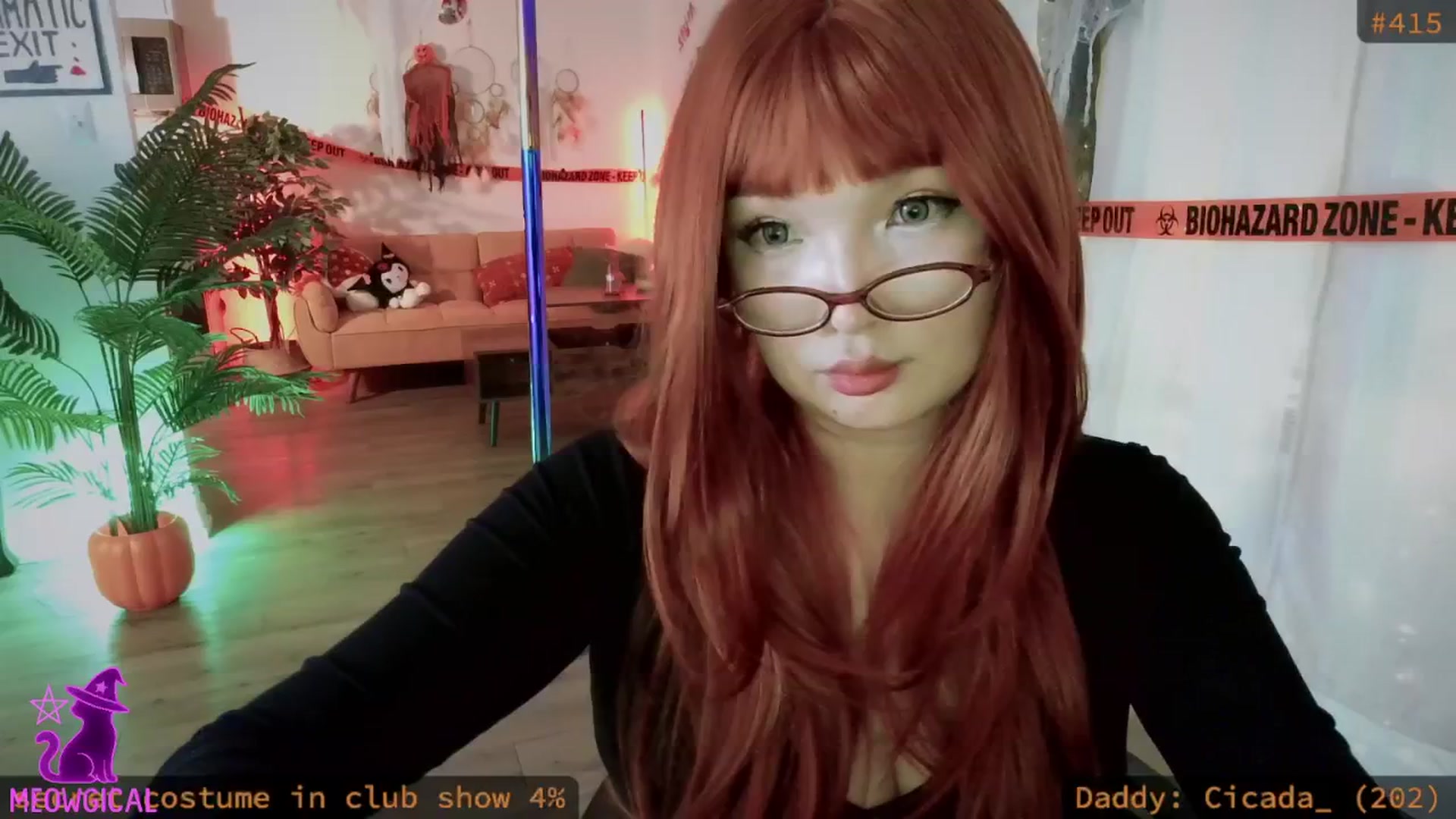 Gallery image thumbnail from meowgical's myfreecams stream on, 10/30/2025, 05:13 image 10 of 20