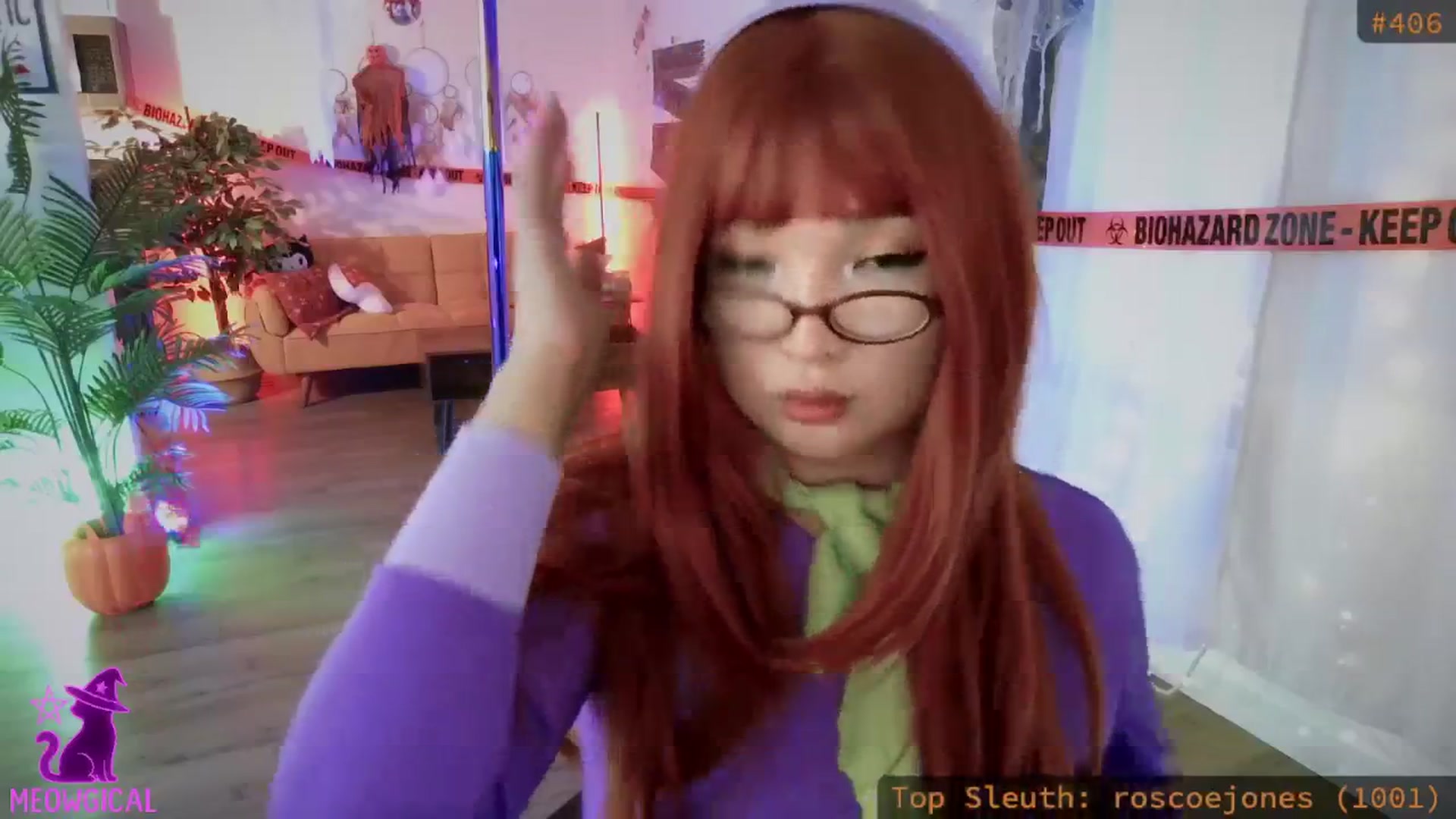 Gallery image thumbnail from meowgical's myfreecams stream on, 10/31/2025, 03:09 image 4 of 20