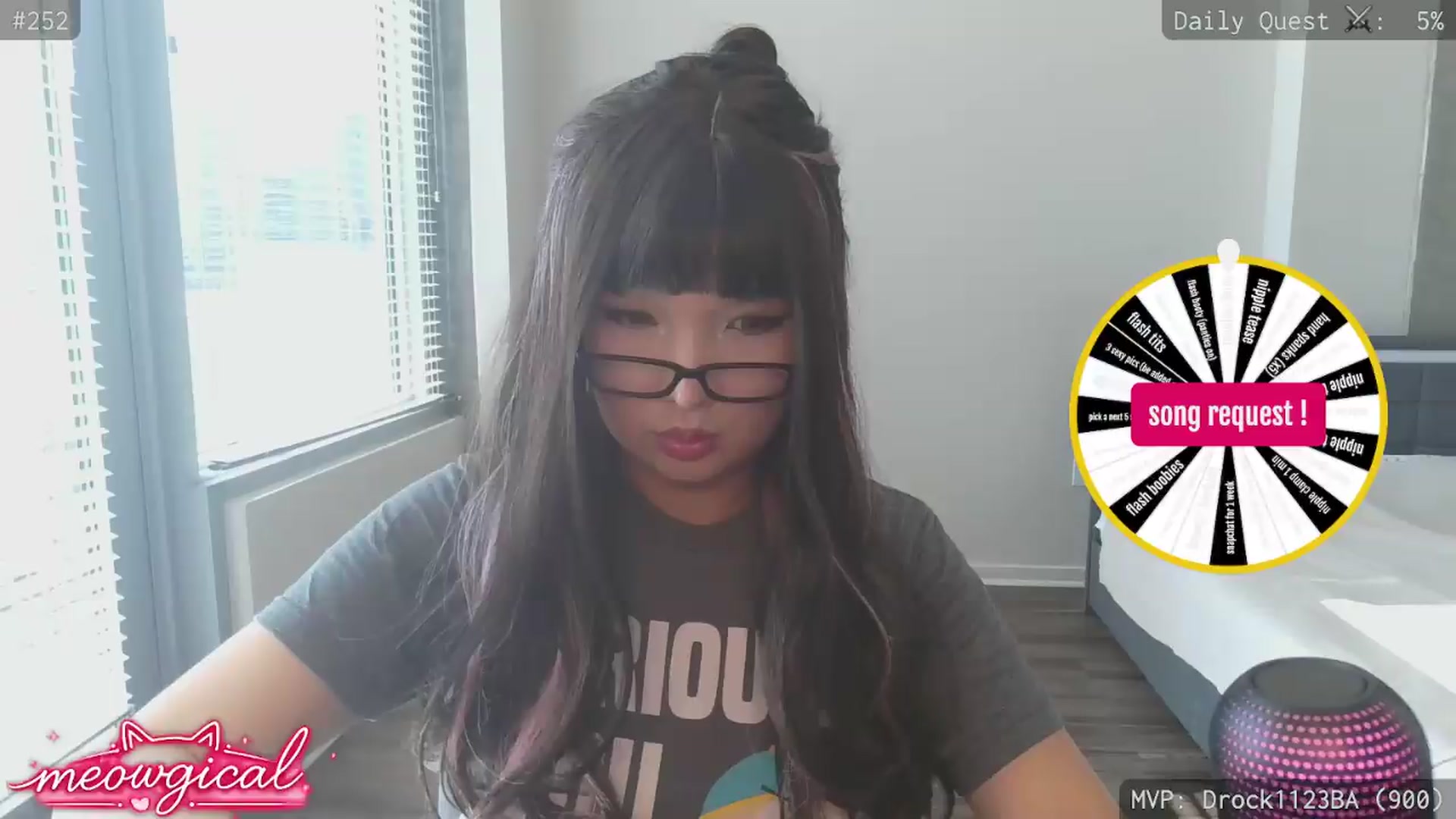 Gallery image thumbnail from meowgical's myfreecams stream on, 05/10/2026, 24:02 image 1 of 20