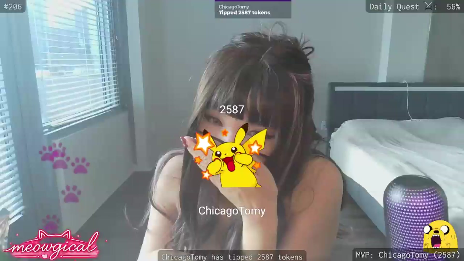 Gallery image thumbnail from meowgical's myfreecams stream on, 05/10/2026, 02:13 image 5 of 20