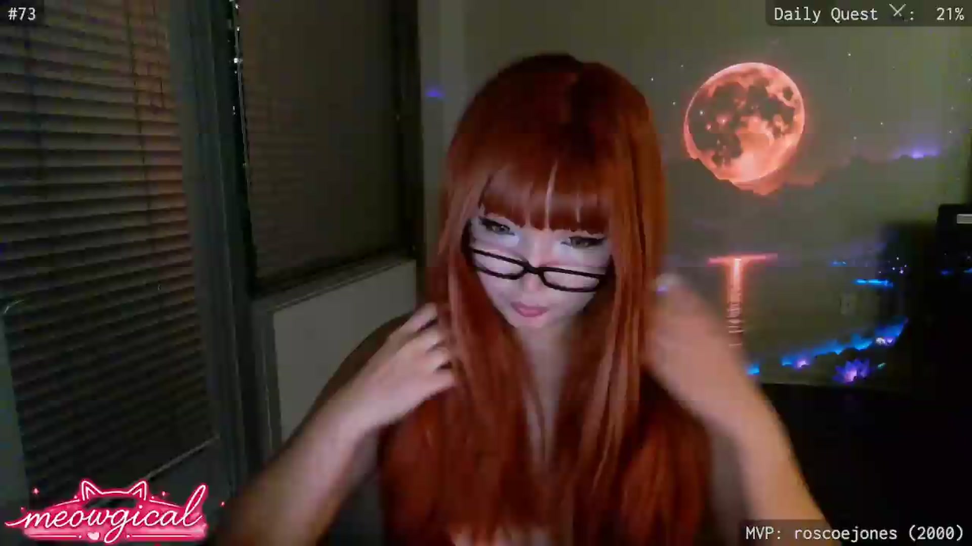 Gallery image thumbnail from meowgical's myfreecams stream on, 05/23/2026, 05:46 image 20 of 20
