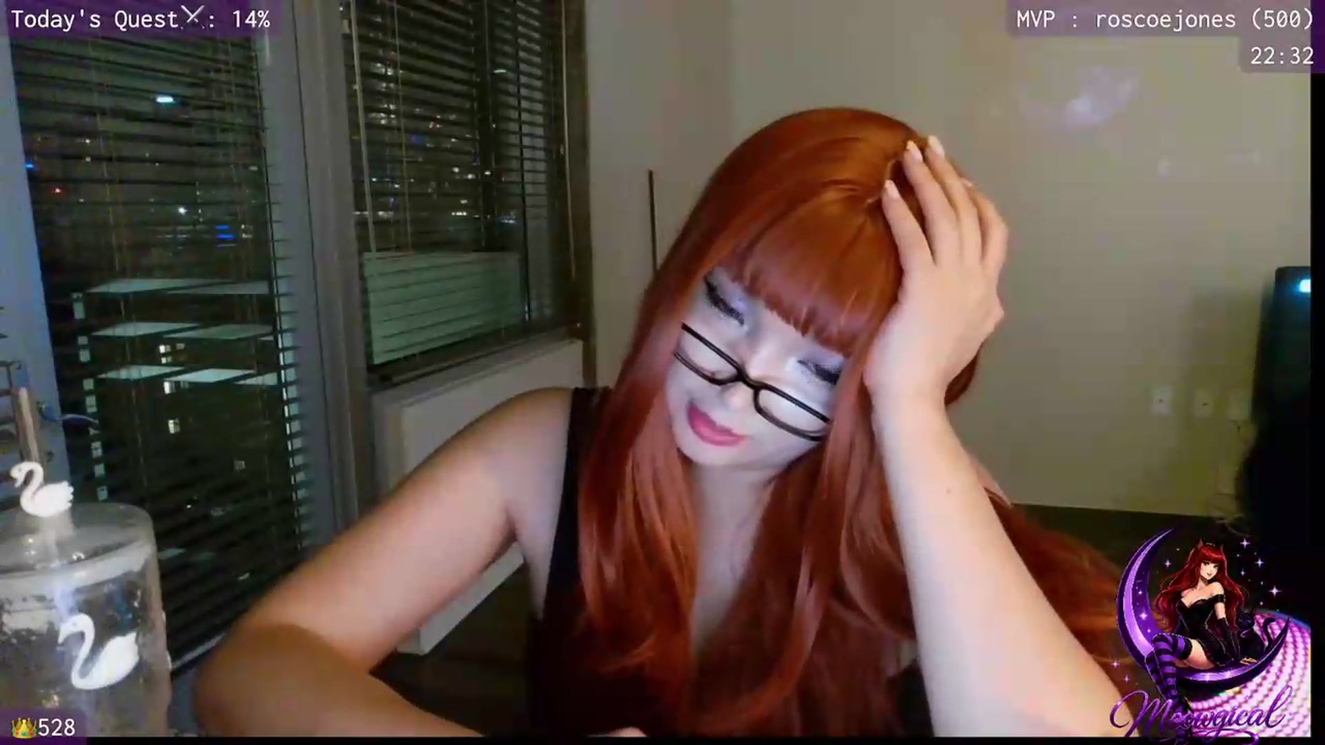 Gallery image thumbnail from meowgical's myfreecams stream on, 06/06/2026, 05:54 image 15 of 20