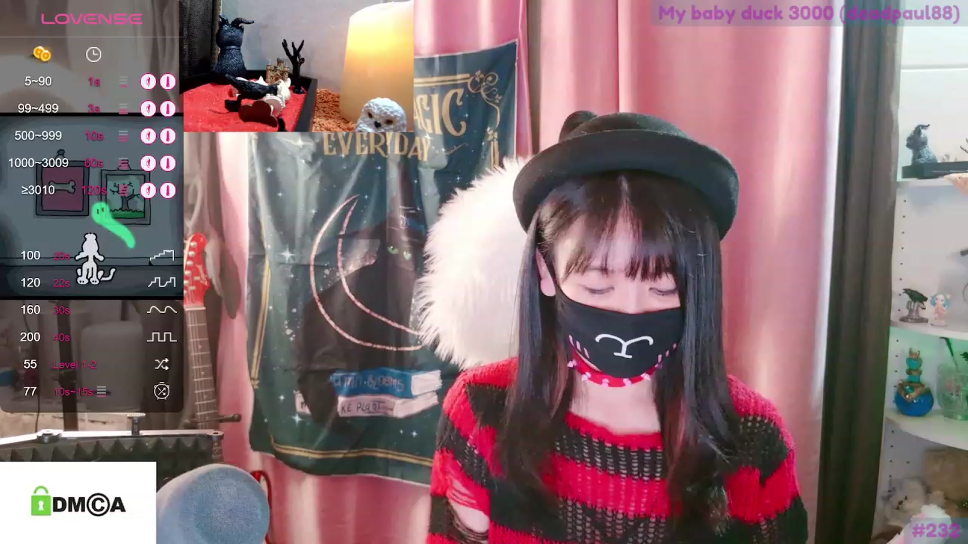 Gallery image thumbnail from meows's myfreecams stream on, 10/22/2023, 06:40 image 19 of 20