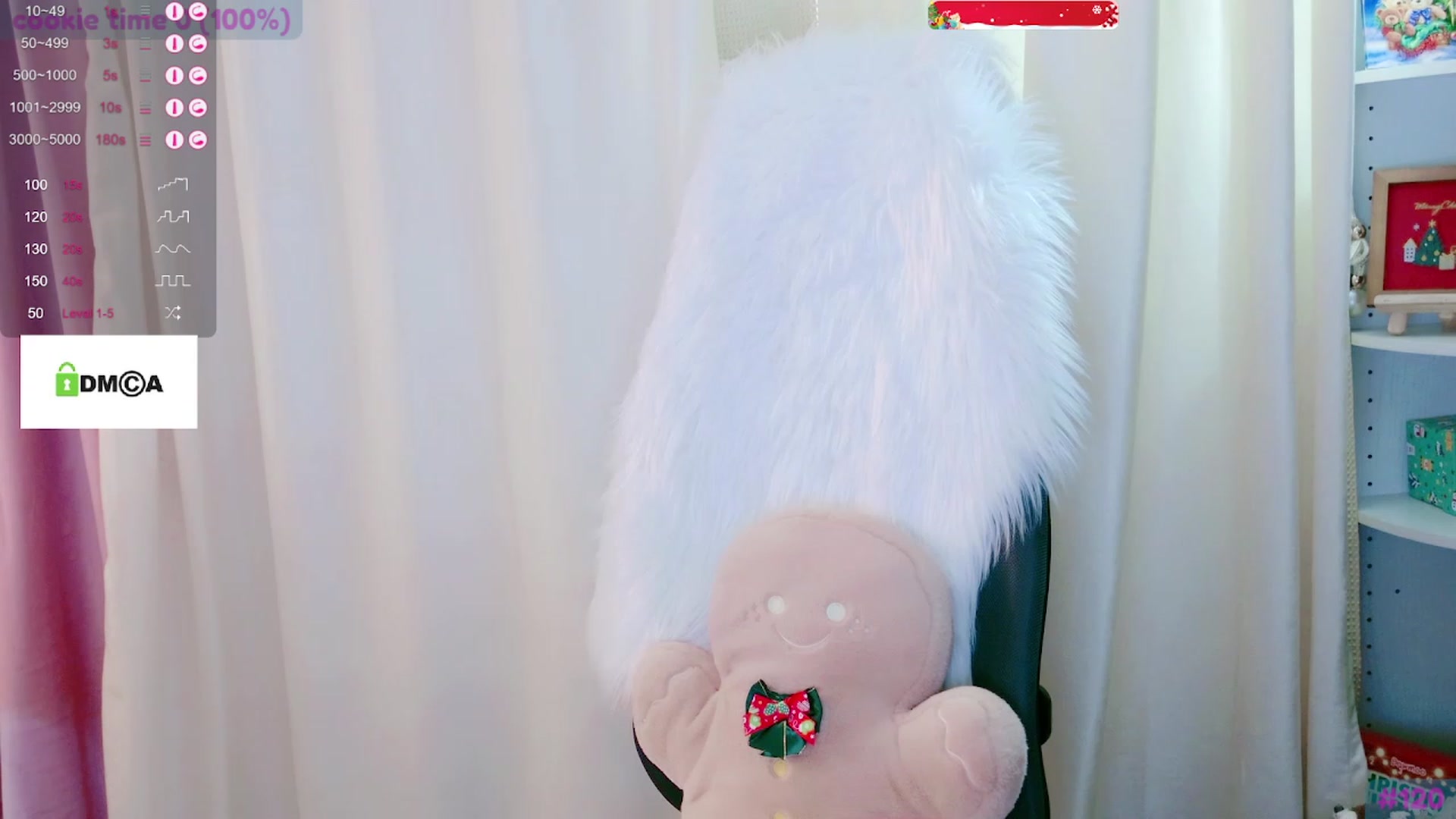 Gallery image thumbnail from meows's myfreecams stream on, 12/16/2023, 07:17 image 7 of 20