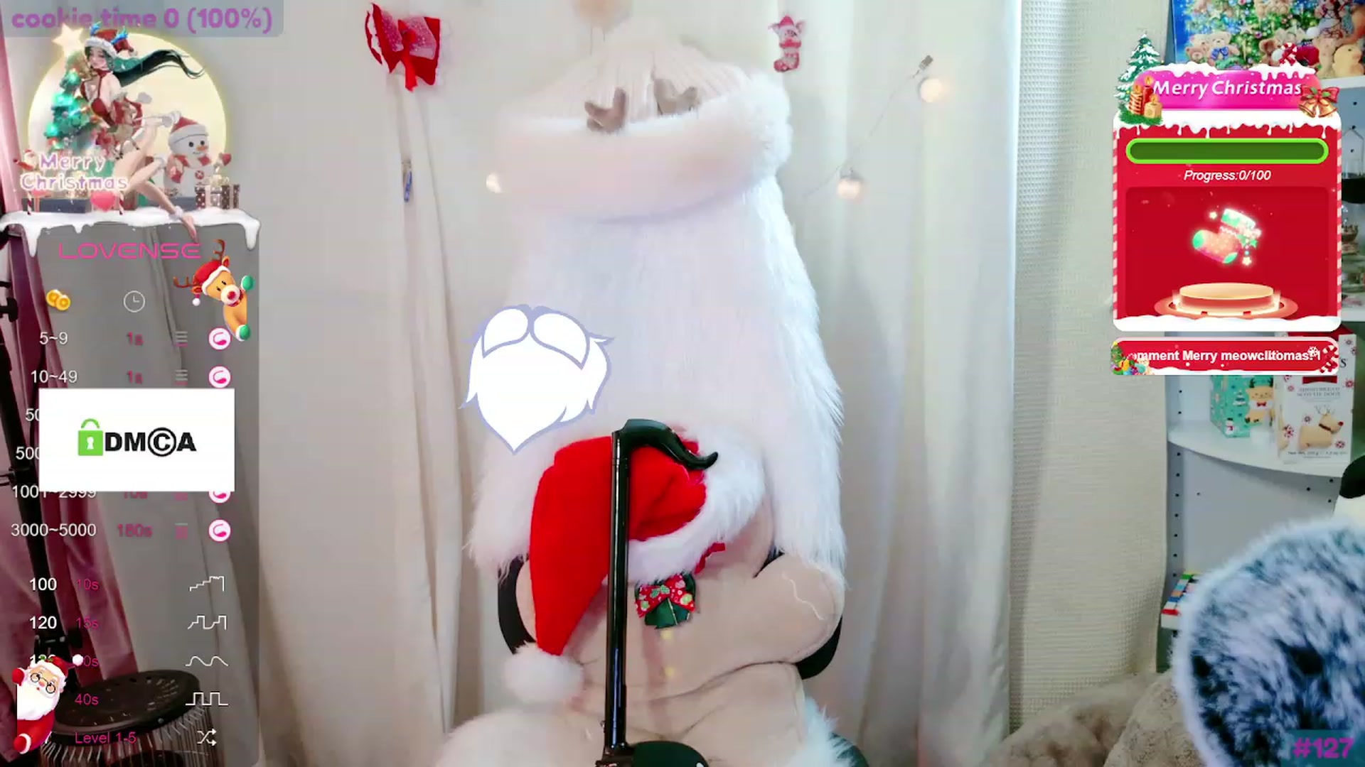 Gallery image thumbnail from meows's myfreecams stream on, 12/24/2023, 07:18 image 15 of 20