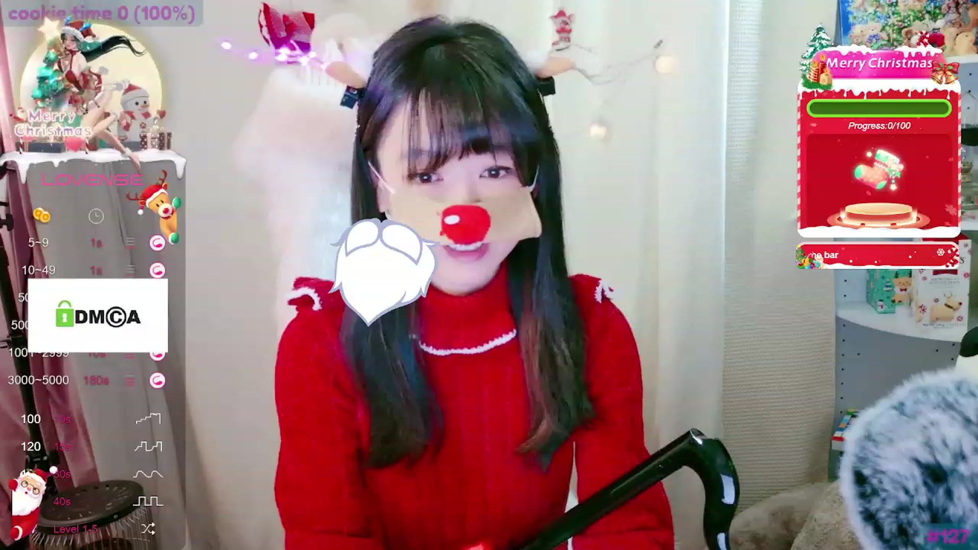 Gallery image thumbnail from meows's myfreecams stream on, 12/24/2023, 07:18 image 13 of 20
