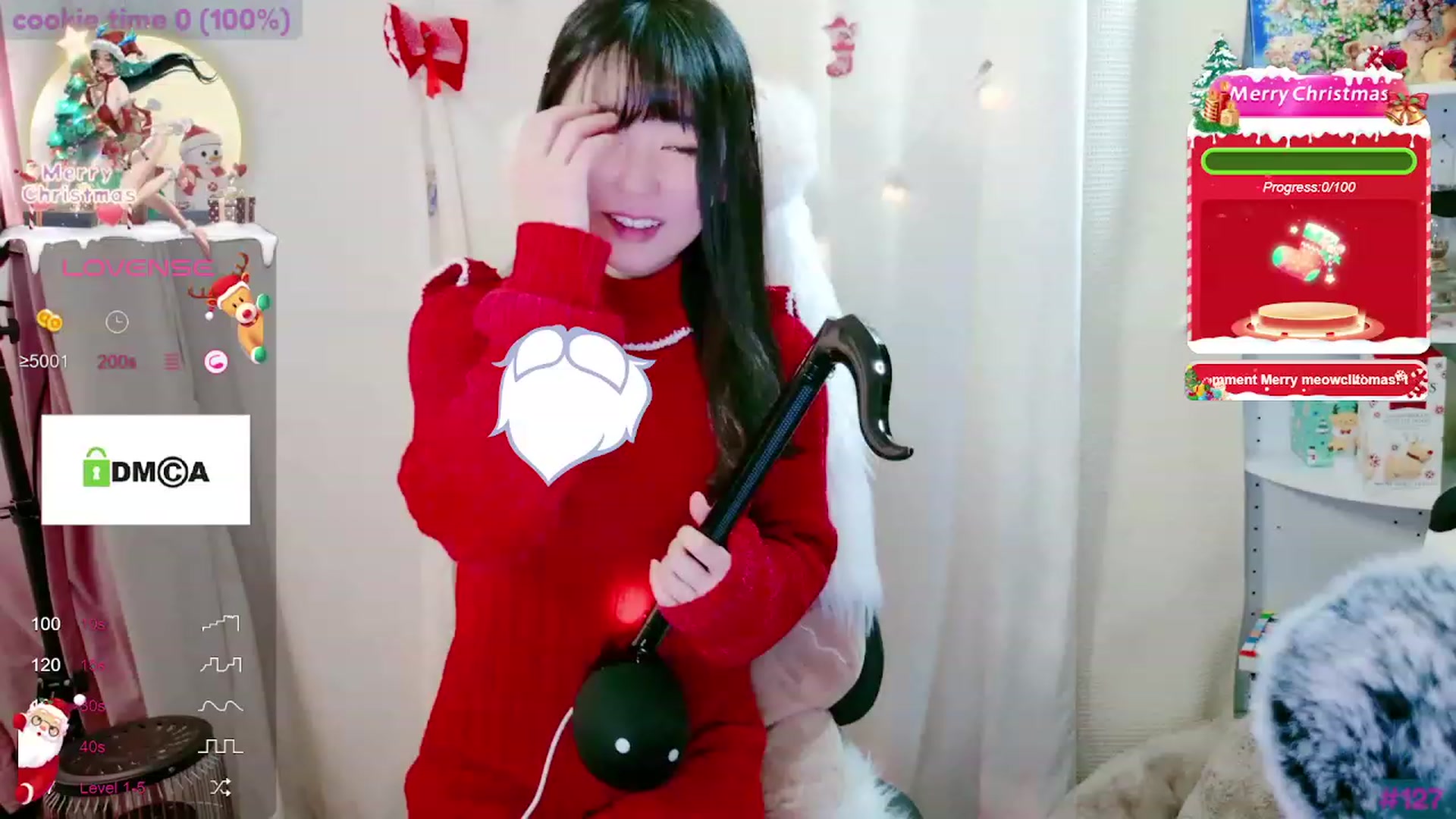 Gallery image thumbnail from meows's myfreecams stream on, 12/24/2023, 07:18 image 10 of 20