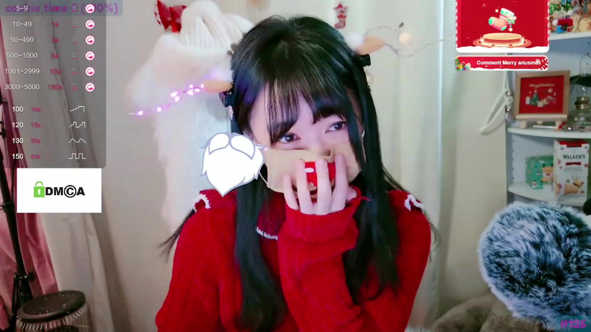 Gallery image thumbnail from meows's myfreecams stream on, 12/24/2023, 07:44 image 16 of 20