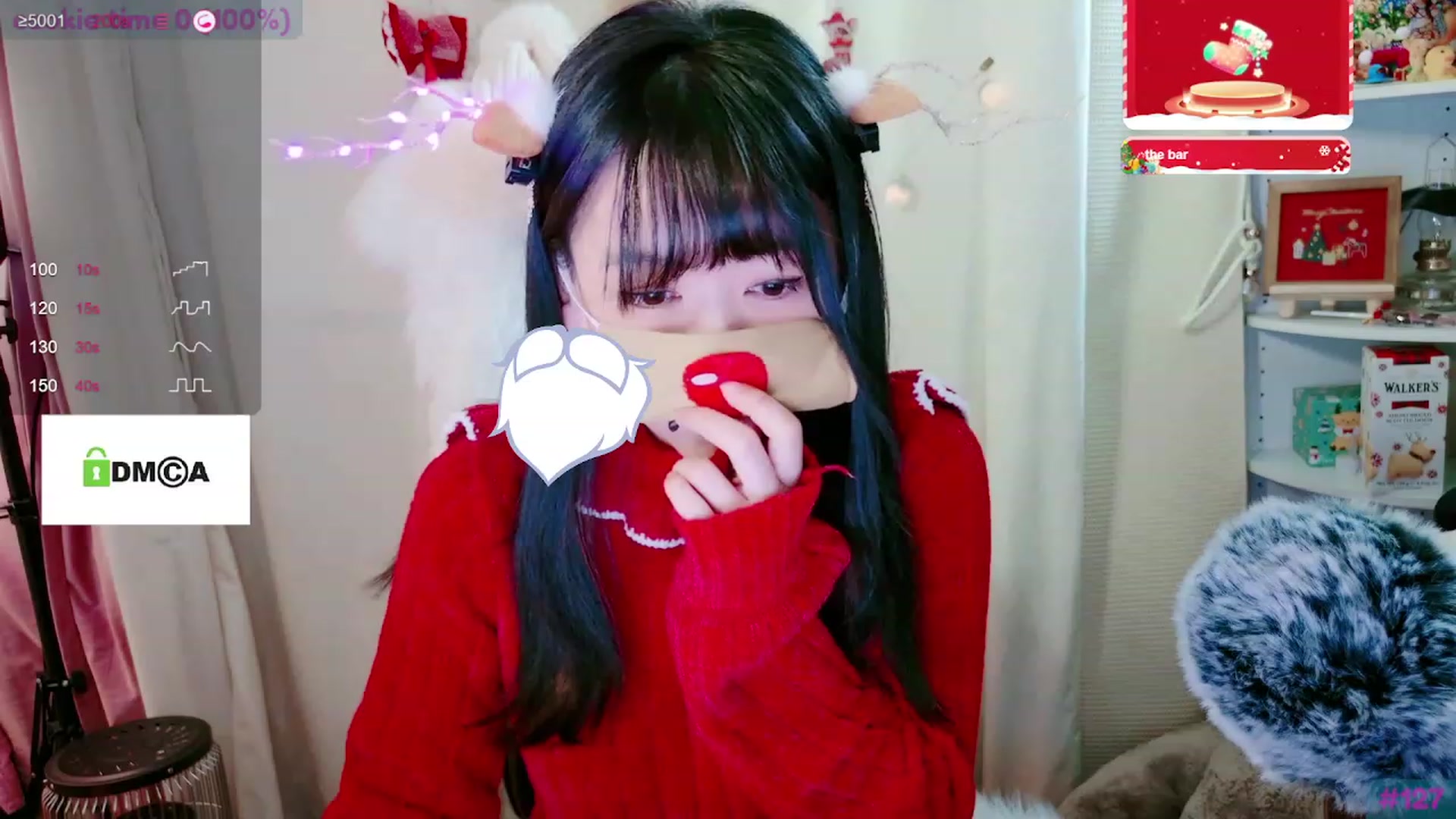Gallery image thumbnail from meows's myfreecams stream on, 12/24/2023, 07:44 image 5 of 20