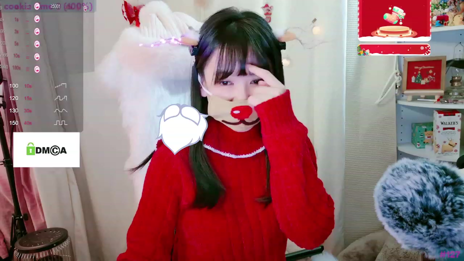 Gallery image thumbnail from meows's myfreecams stream on, 12/24/2023, 07:44 image 12 of 20
