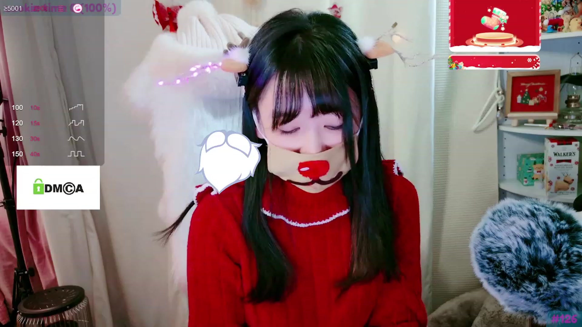 Gallery image thumbnail from meows's myfreecams stream on, 12/24/2023, 07:44 image 17 of 20