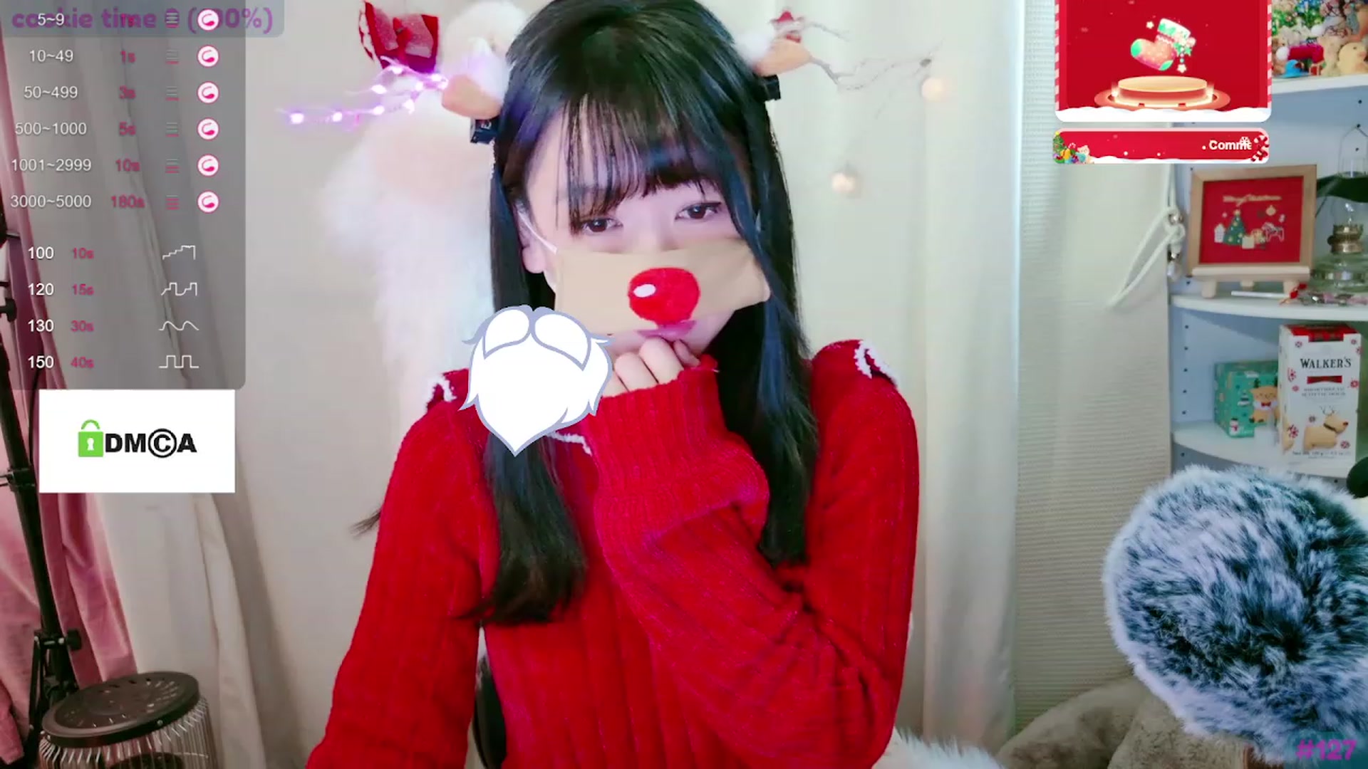 Gallery image thumbnail from meows's myfreecams stream on, 12/24/2023, 07:44 image 4 of 20