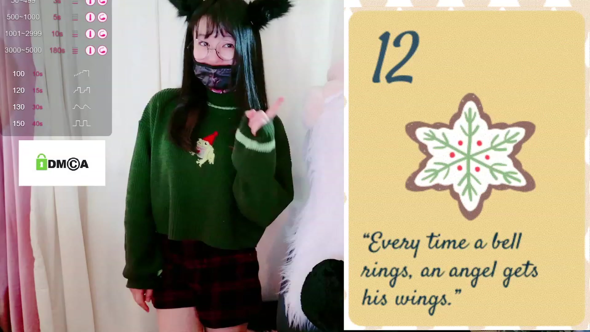 Gallery image thumbnail from meows's myfreecams stream on, 12/30/2023, 06:29 image 11 of 20