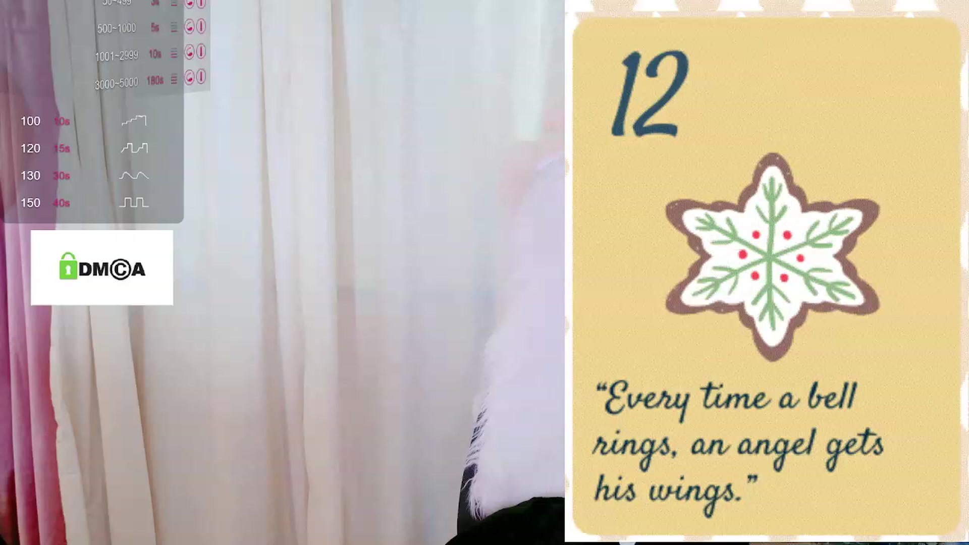 Gallery image thumbnail from meows's myfreecams stream on, 12/30/2023, 06:29 image 12 of 20