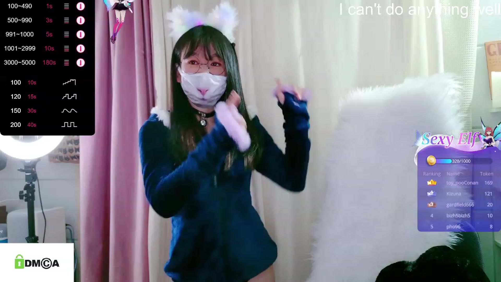 Gallery image thumbnail from meows's myfreecams stream on, 01/14/2024, 07:37 image 7 of 20