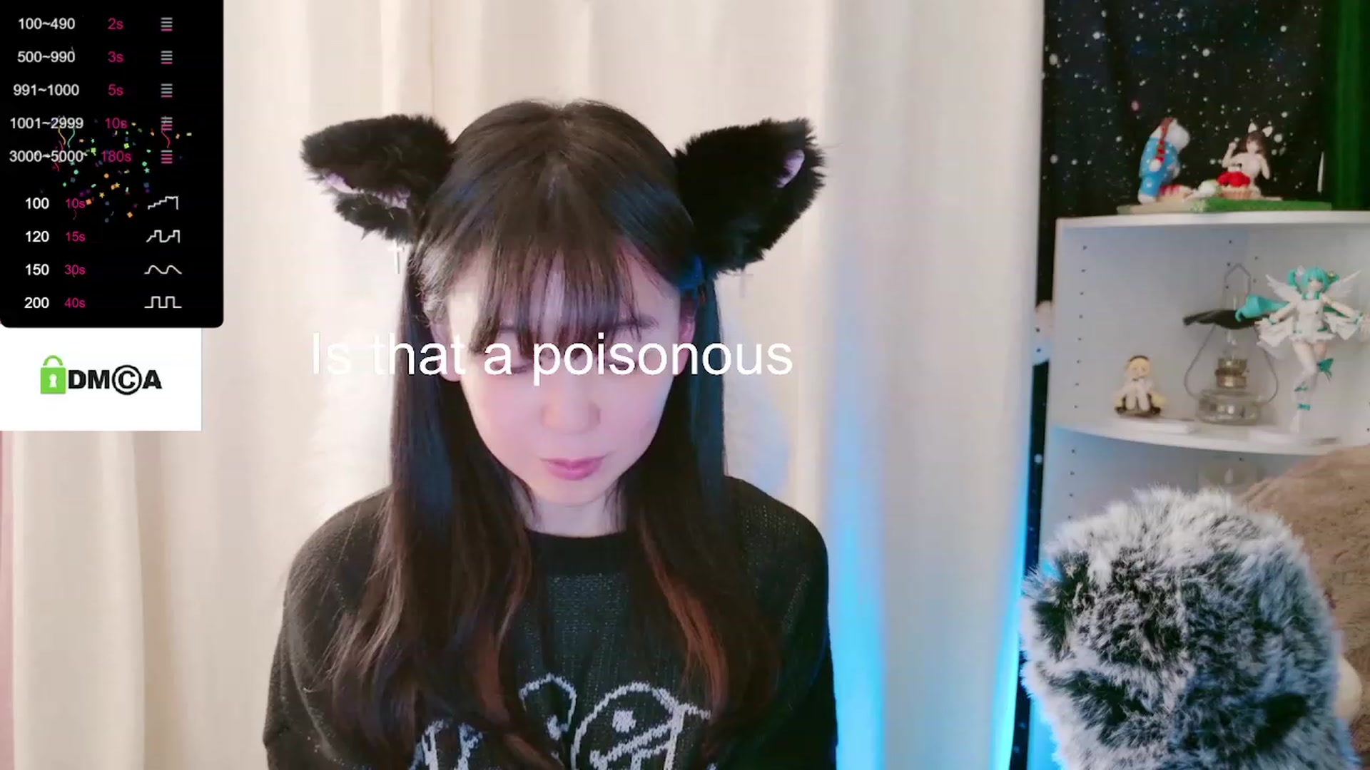 Gallery image thumbnail from meows's myfreecams stream on, 01/18/2024, 06:01 image 8 of 20