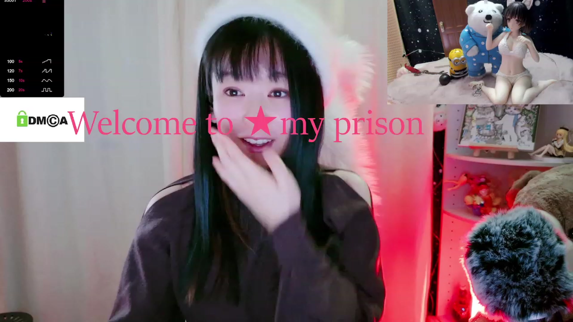Gallery image thumbnail from meows's myfreecams stream on, 01/20/2024, 06:01 image 10 of 20