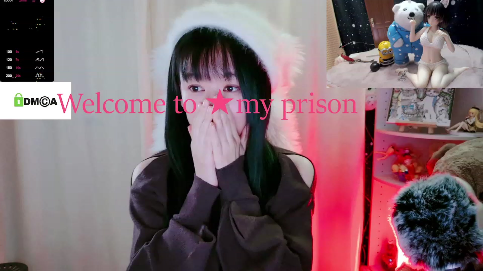 Gallery image thumbnail from meows's myfreecams stream on, 01/20/2024, 06:01 image 7 of 20