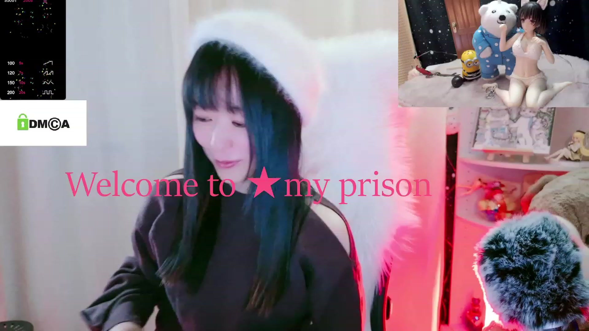 Gallery image thumbnail from meows's myfreecams stream on, 01/20/2024, 06:01 image 17 of 20