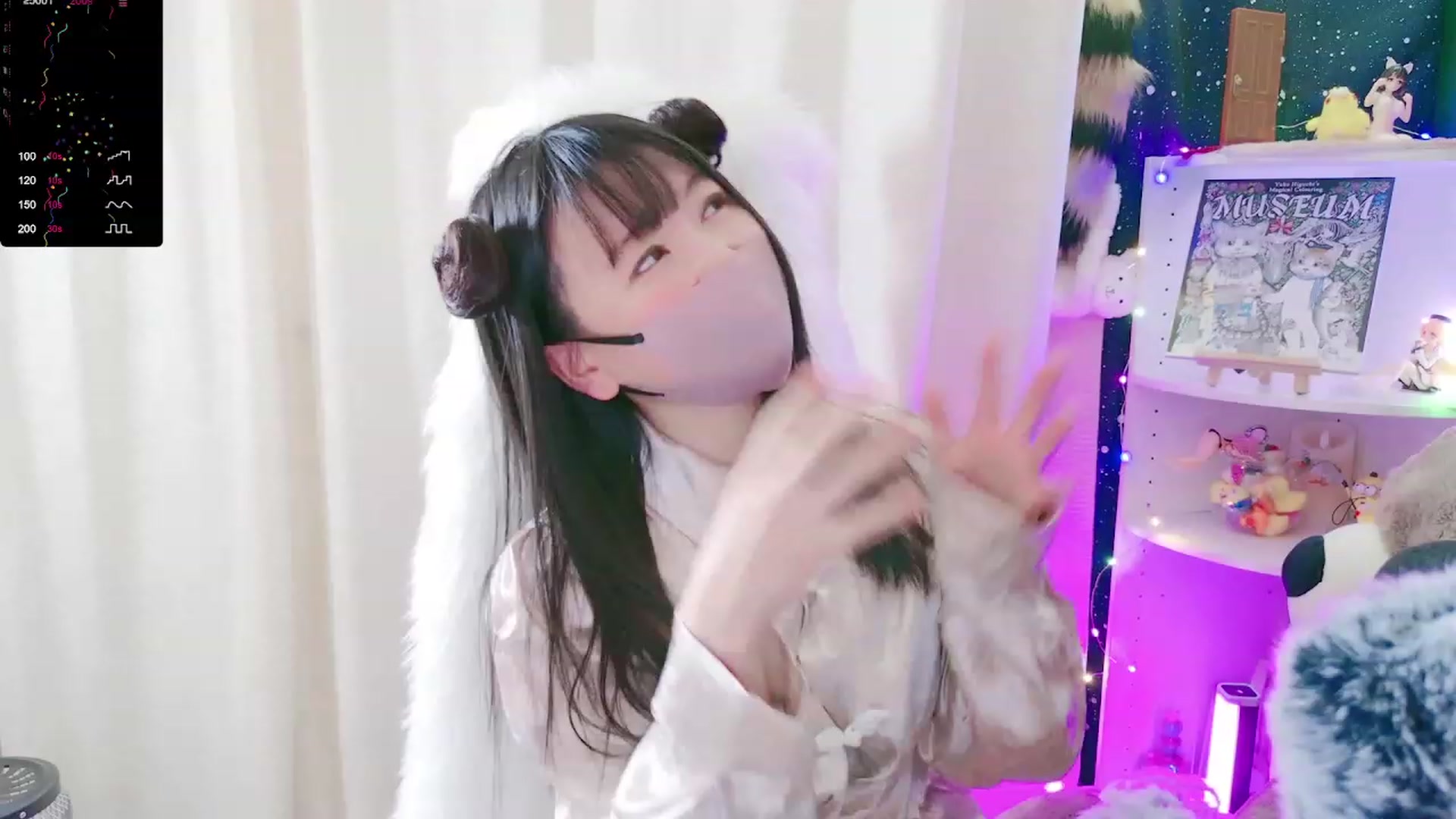 Gallery image thumbnail from meows's myfreecams stream on, 01/27/2024, 05:10 image 12 of 20