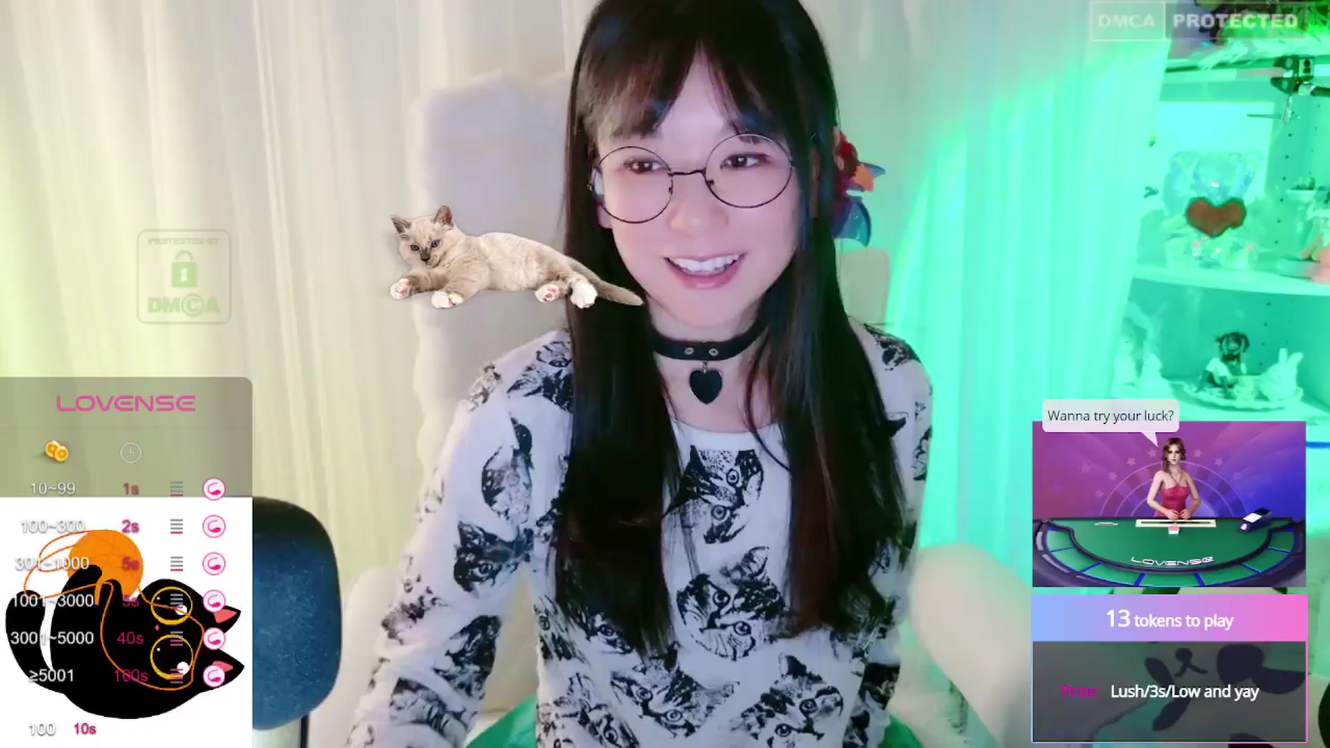 Gallery image thumbnail from meows's myfreecams stream on, 04/14/2024, 05:47 image 12 of 20