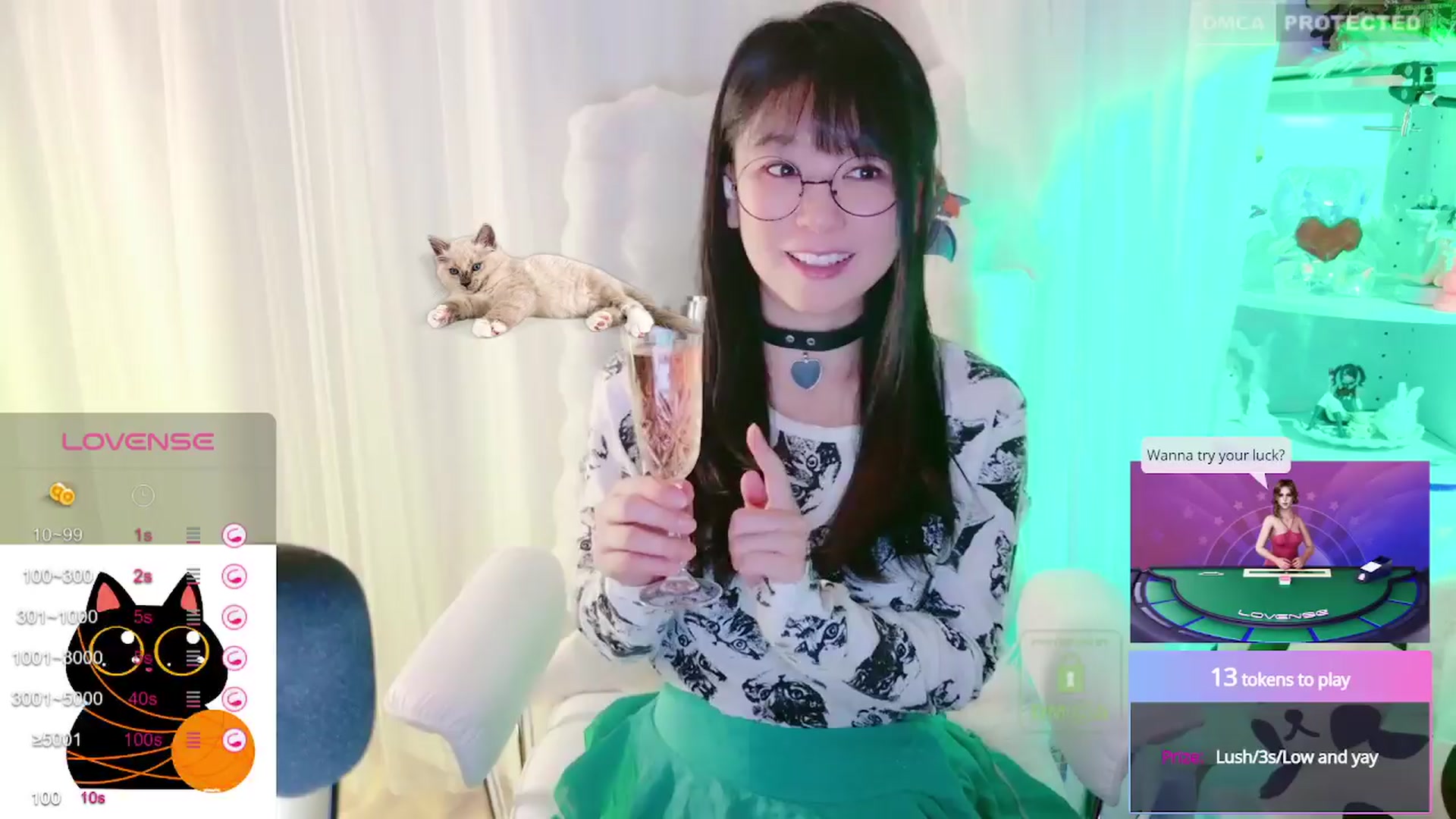 Gallery image thumbnail from meows's myfreecams stream on, 04/14/2024, 05:47 image 10 of 20