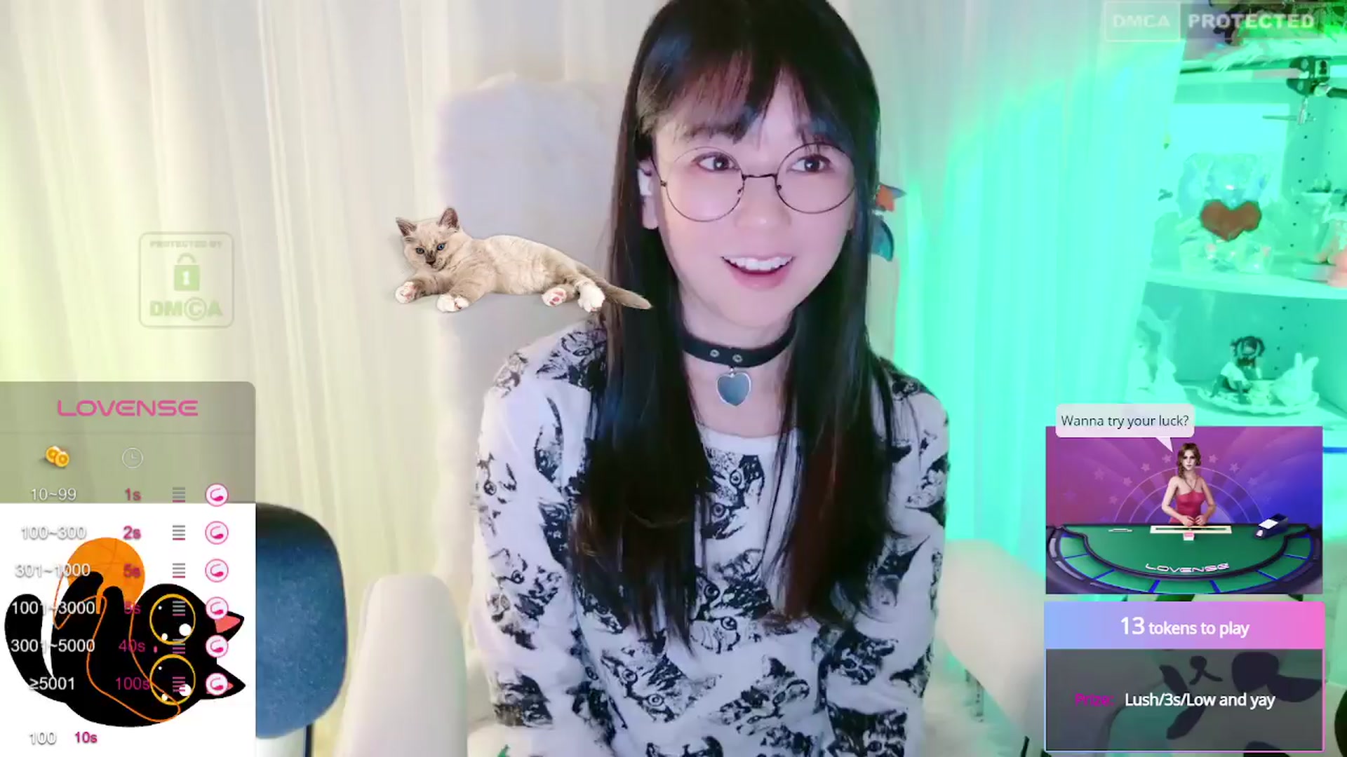 Gallery image thumbnail from meows's myfreecams stream on, 04/14/2024, 05:47 image 16 of 20