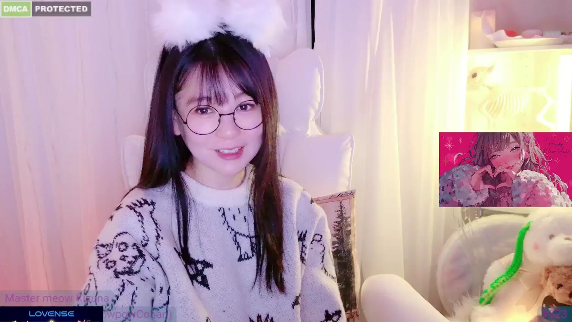 Gallery image thumbnail from meows's myfreecams stream on, 01/04/2025, 06:12 image 1 of 20