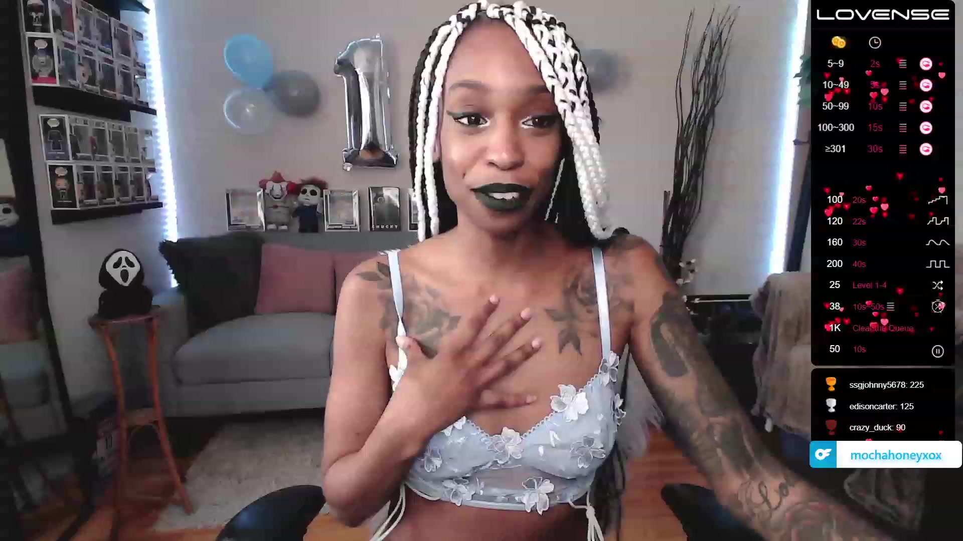Gallery image thumbnail from mochahoneyxox's myfreecams stream on, 05/19/2023, 15:23 image 20 of 20