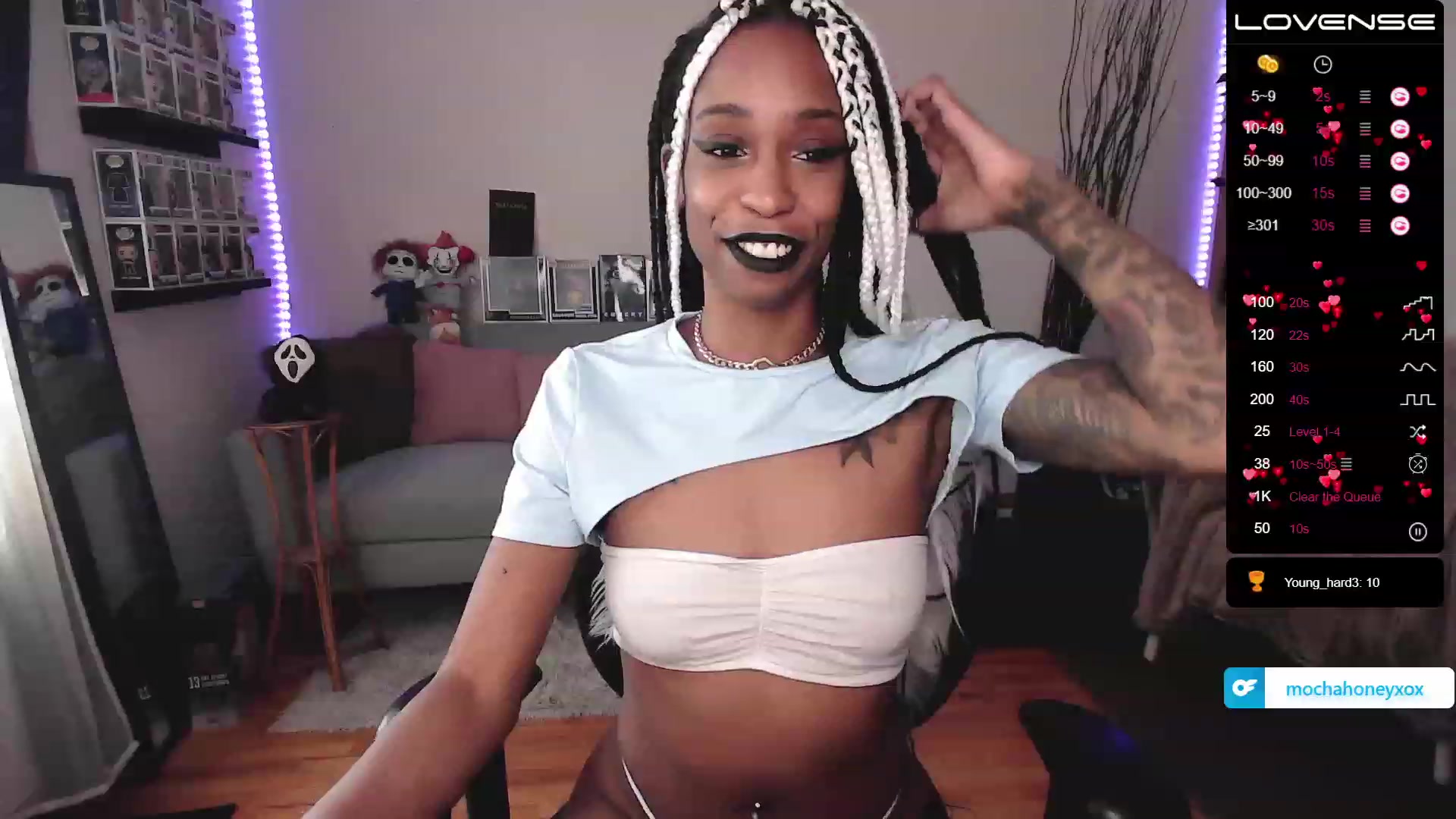 Gallery image thumbnail from mochahoneyxox's myfreecams stream on, 06/10/2023, 16:04 image 7 of 20