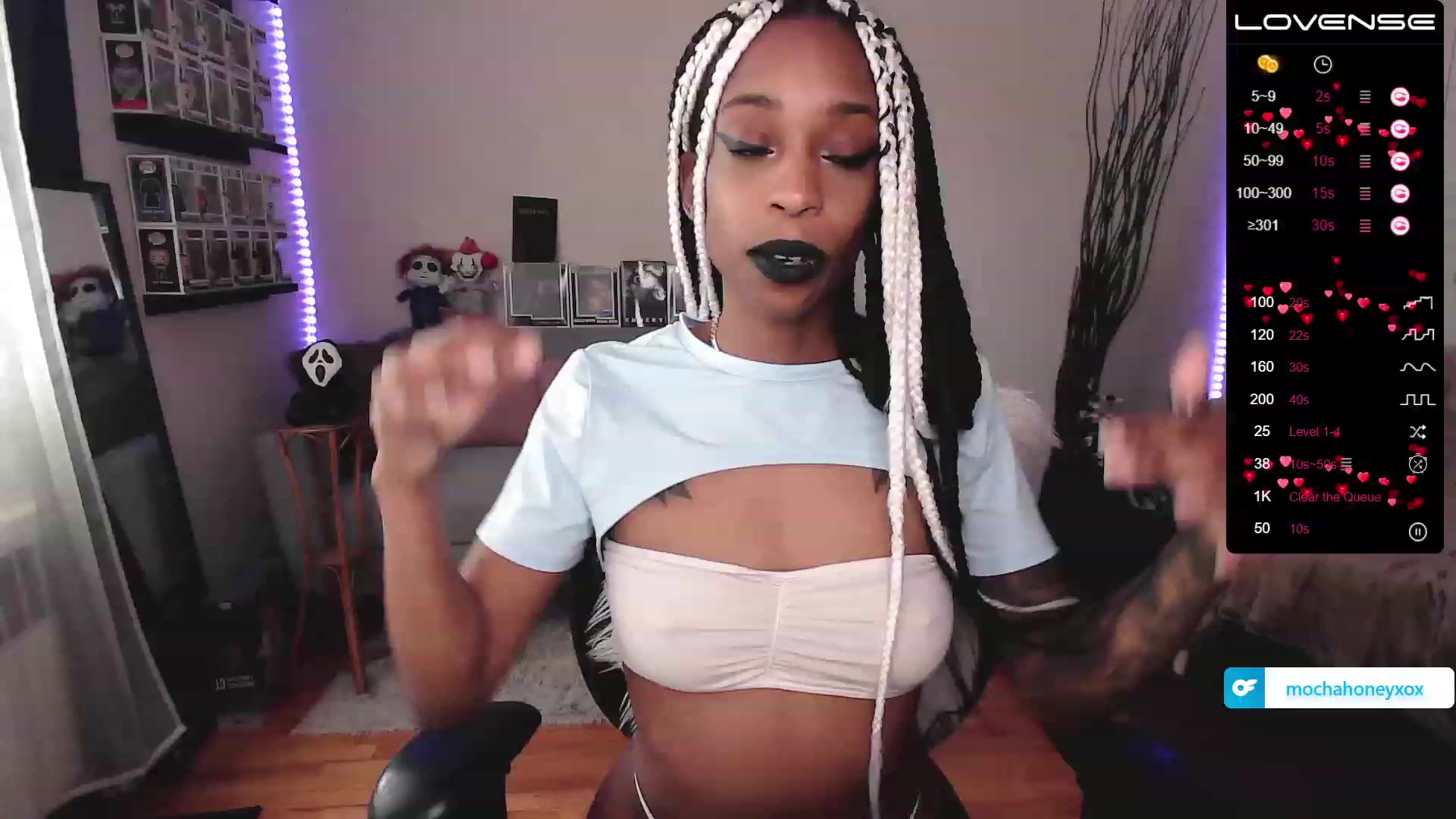 Gallery image thumbnail from mochahoneyxox's myfreecams stream on, 06/10/2023, 16:04 image 1 of 20