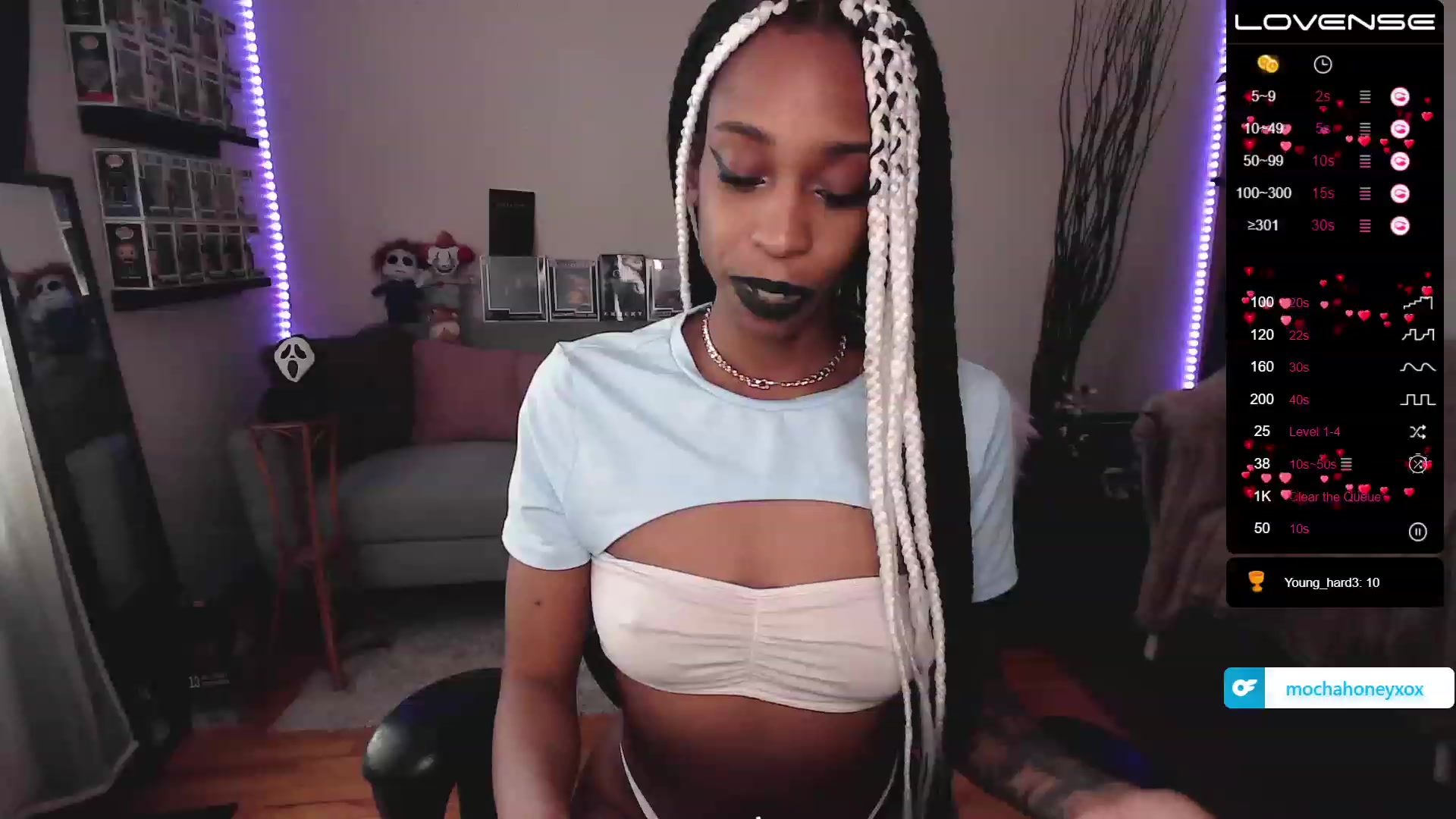 Gallery image thumbnail from mochahoneyxox's myfreecams stream on, 06/10/2023, 16:04 image 8 of 20