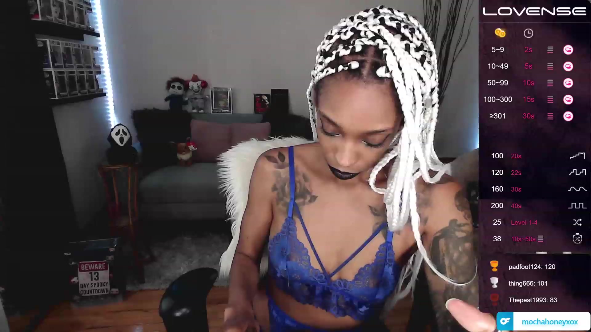 Gallery image thumbnail from mochahoneyxox's myfreecams stream on, 07/18/2023, 17:24 image 20 of 20