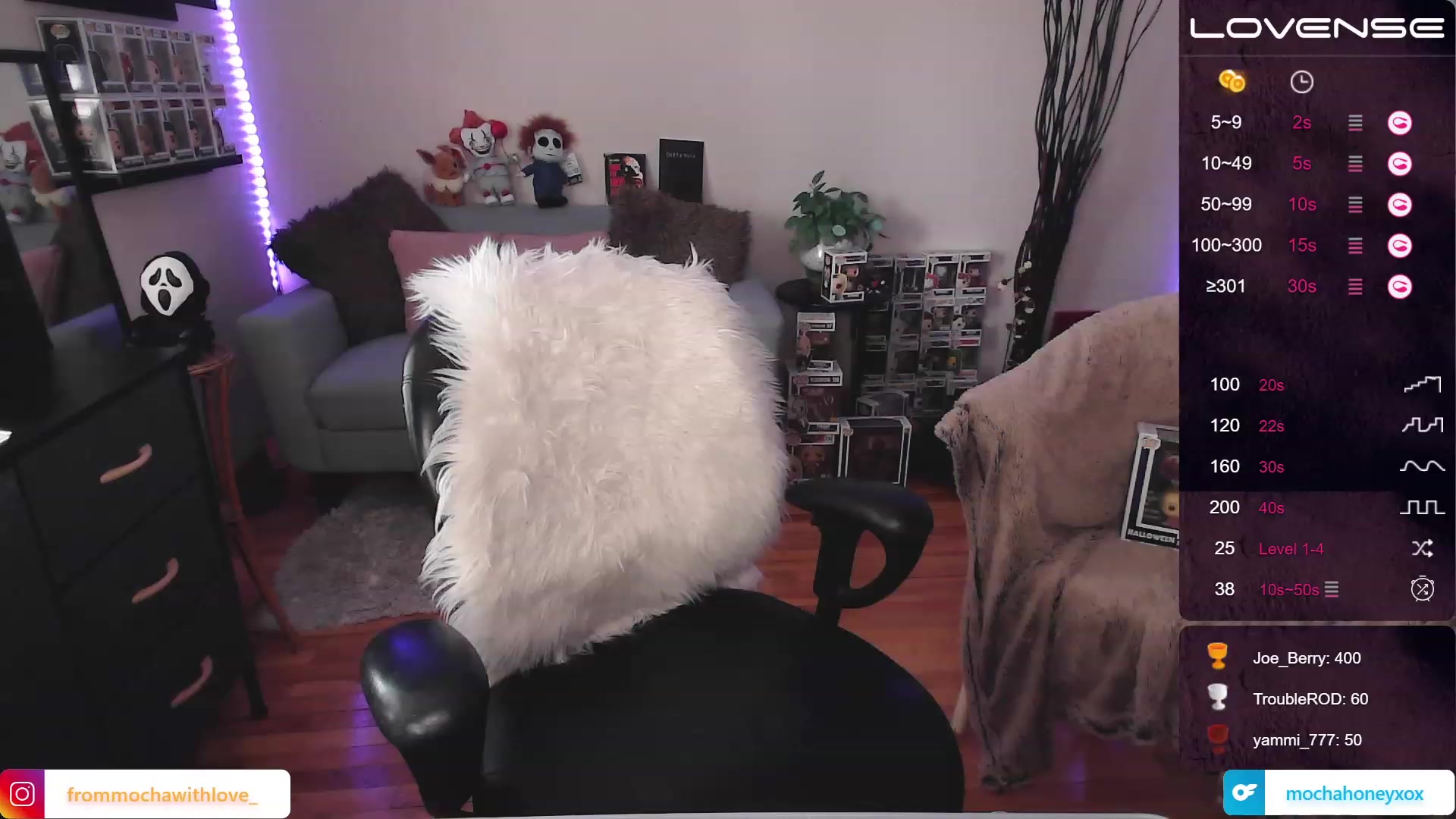 Gallery image thumbnail from mochahoneyxox's myfreecams stream on, 08/14/2023, 15:30 image 18 of 20
