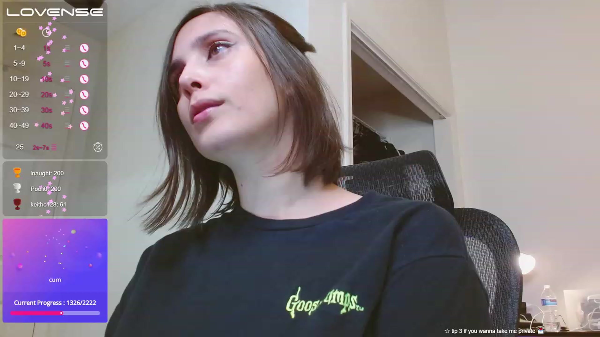 Gallery image thumbnail from moonlitfox's myfreecams stream on, 08/08/2023, 01:12 image 20 of 20