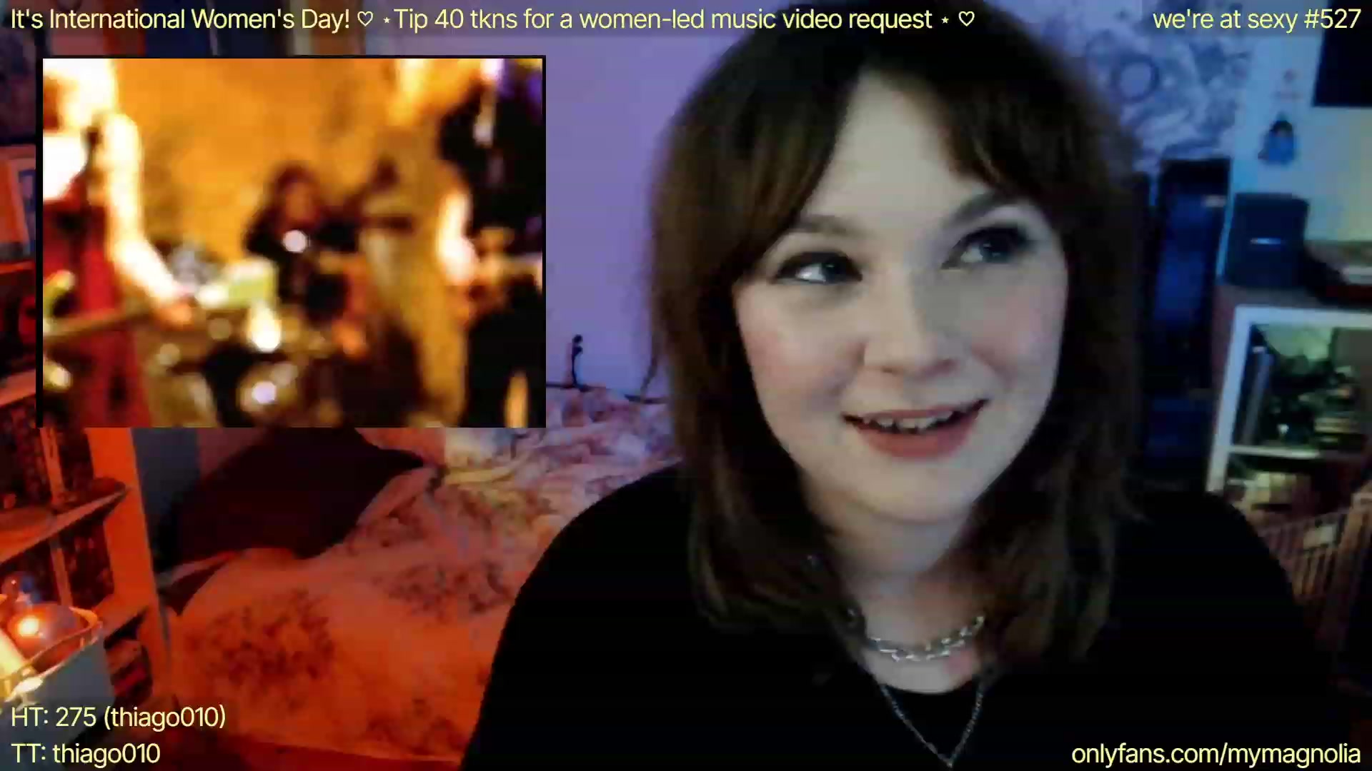 Gallery image thumbnail from mymagnolia's myfreecams stream on, 03/09/2023, 04:39 image 9 of 20