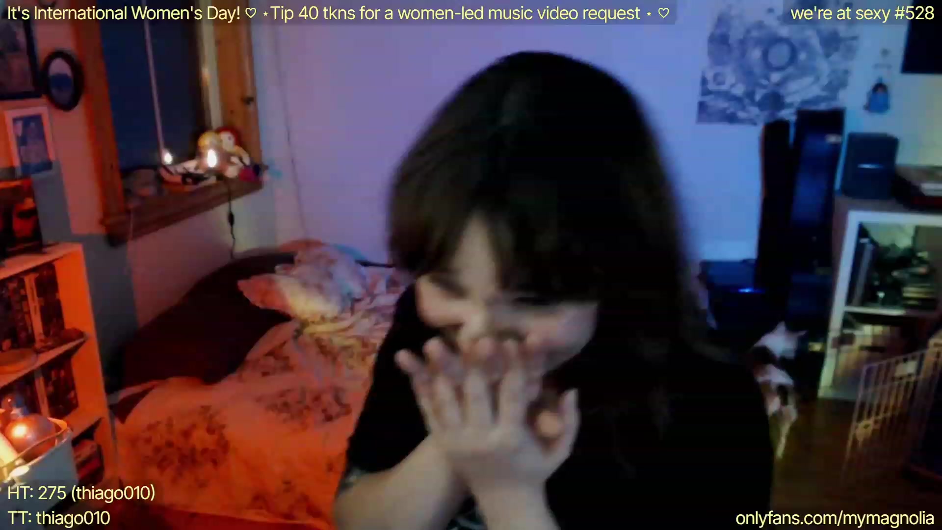 Gallery image thumbnail from mymagnolia's myfreecams stream on, 03/09/2023, 04:39 image 13 of 20