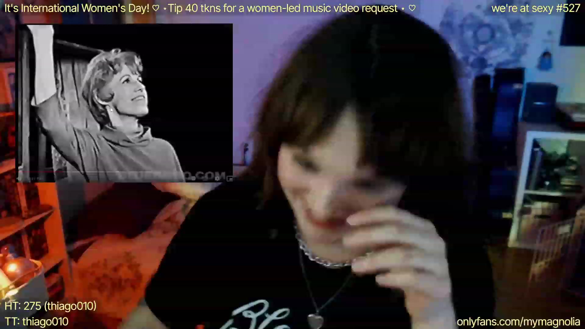 Gallery image thumbnail from mymagnolia's myfreecams stream on, 03/09/2023, 04:39 image 14 of 20