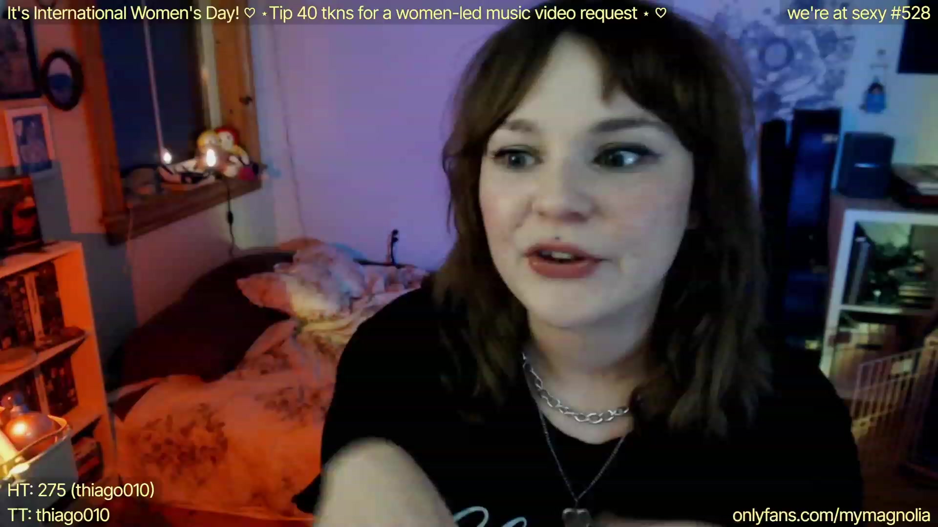 Gallery image thumbnail from mymagnolia's myfreecams stream on, 03/09/2023, 04:39 image 12 of 20